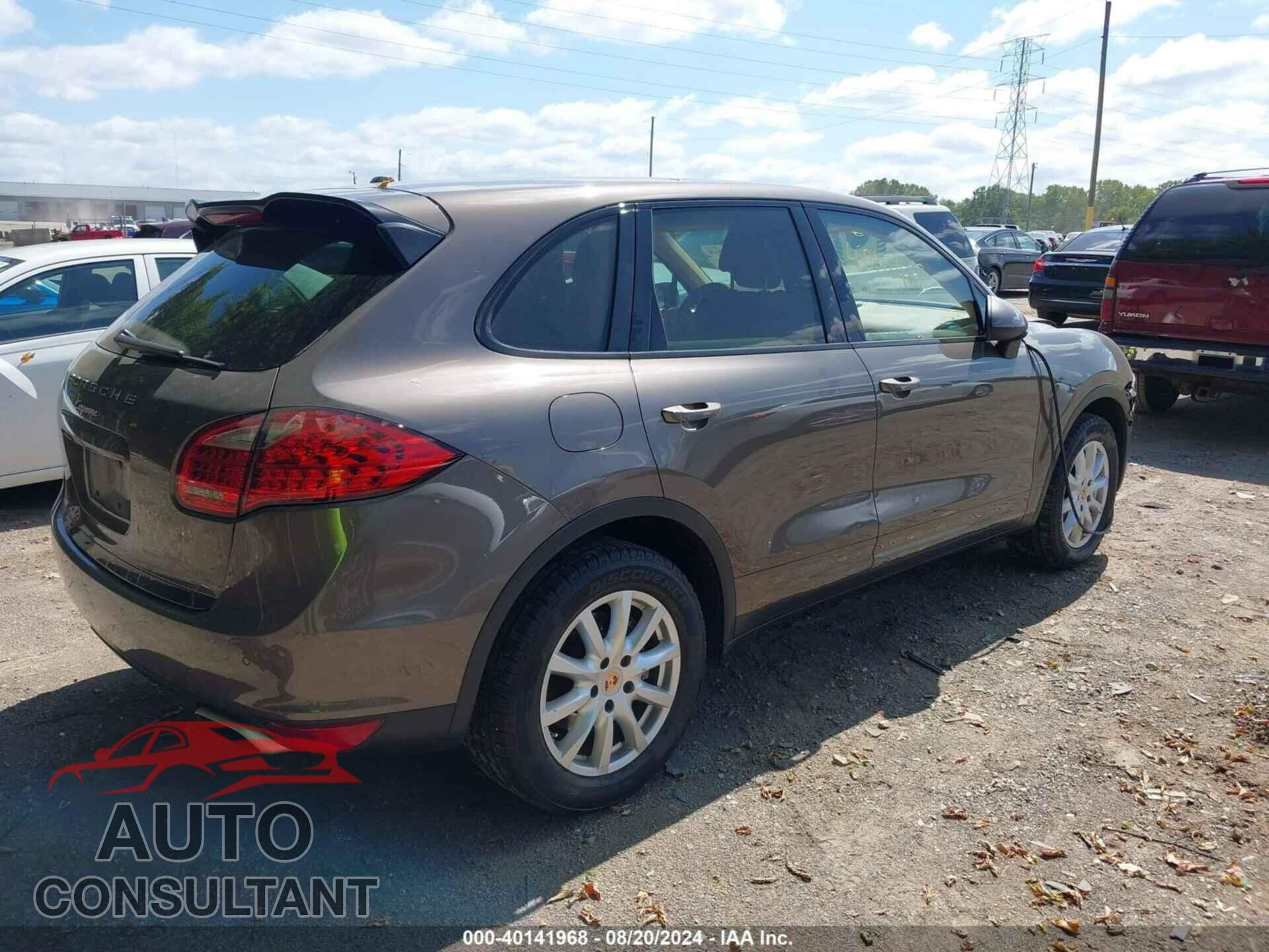 PORSCHE CAYENNE 2013 - WP1AA2A24DLA19229
