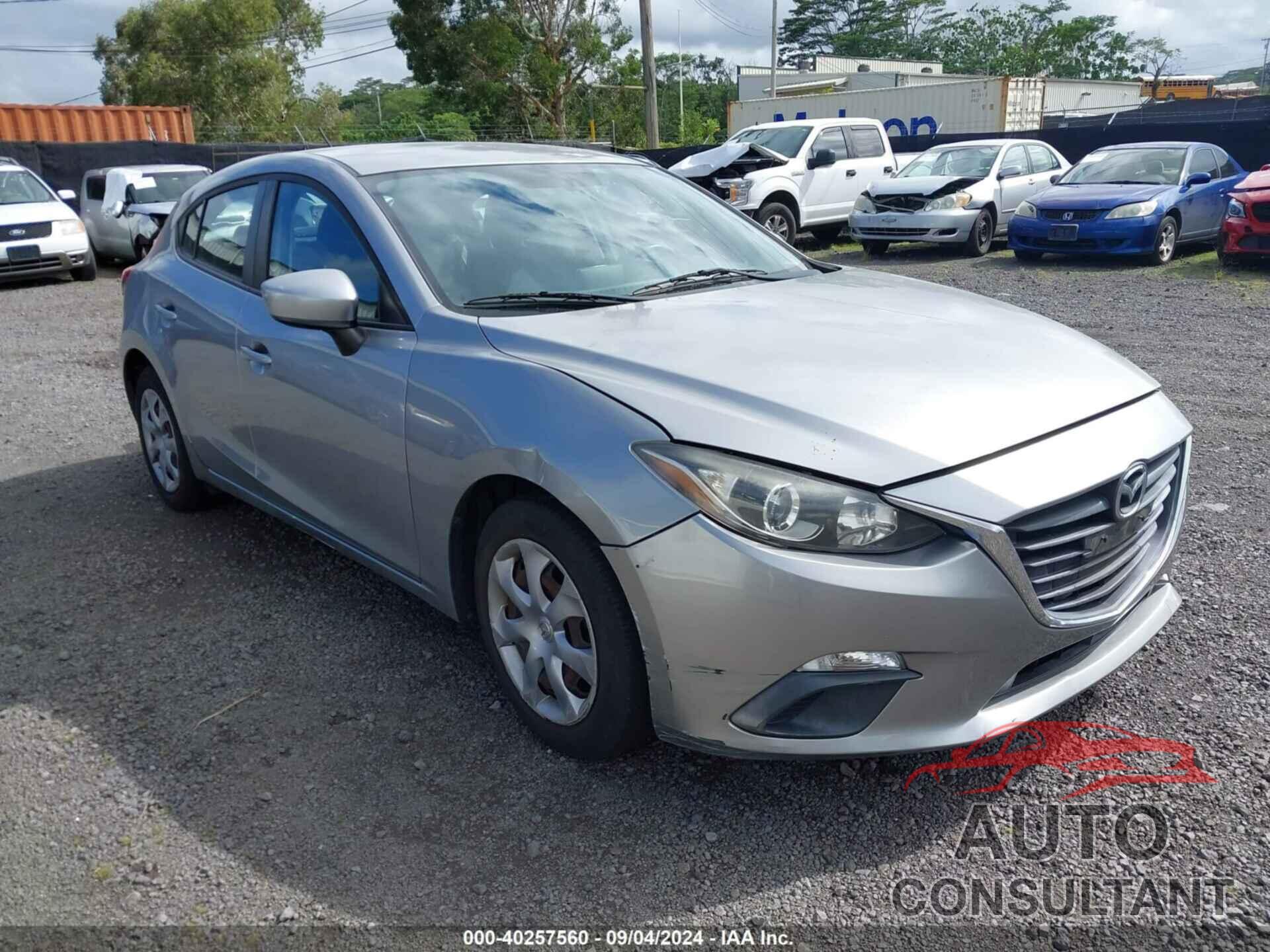 MAZDA MAZDA3 2016 - JM1BM1J76G1294913