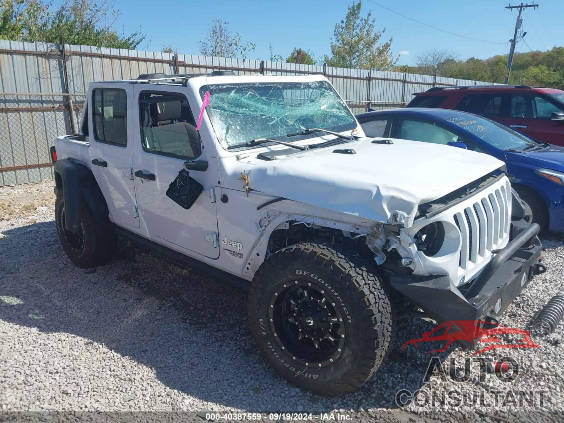 JEEP WRANGLER UNLIMITED 2021 - 1C4HJXDG1MW524289