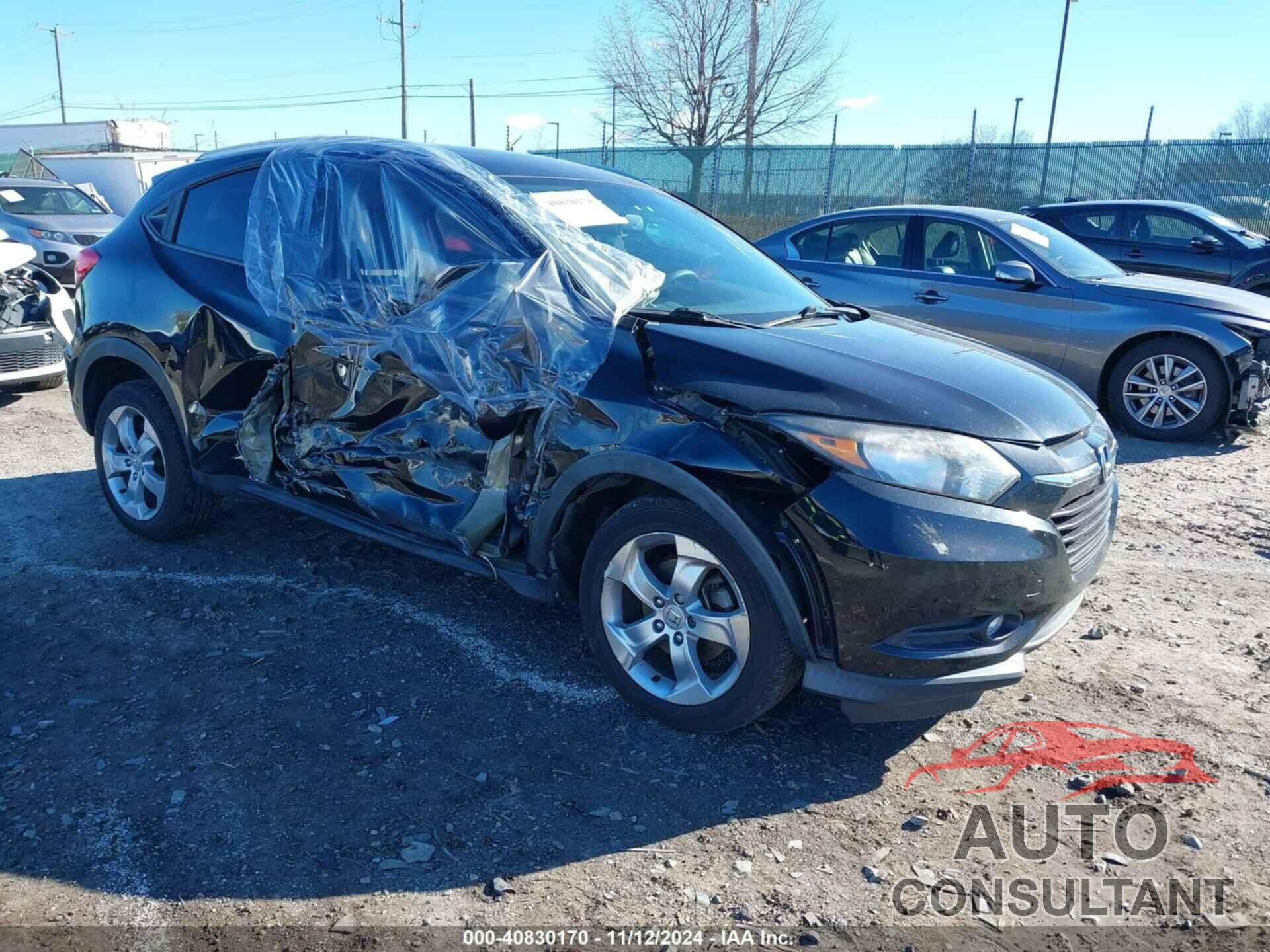 HONDA HR-V 2016 - 3CZRU6H72GM731773