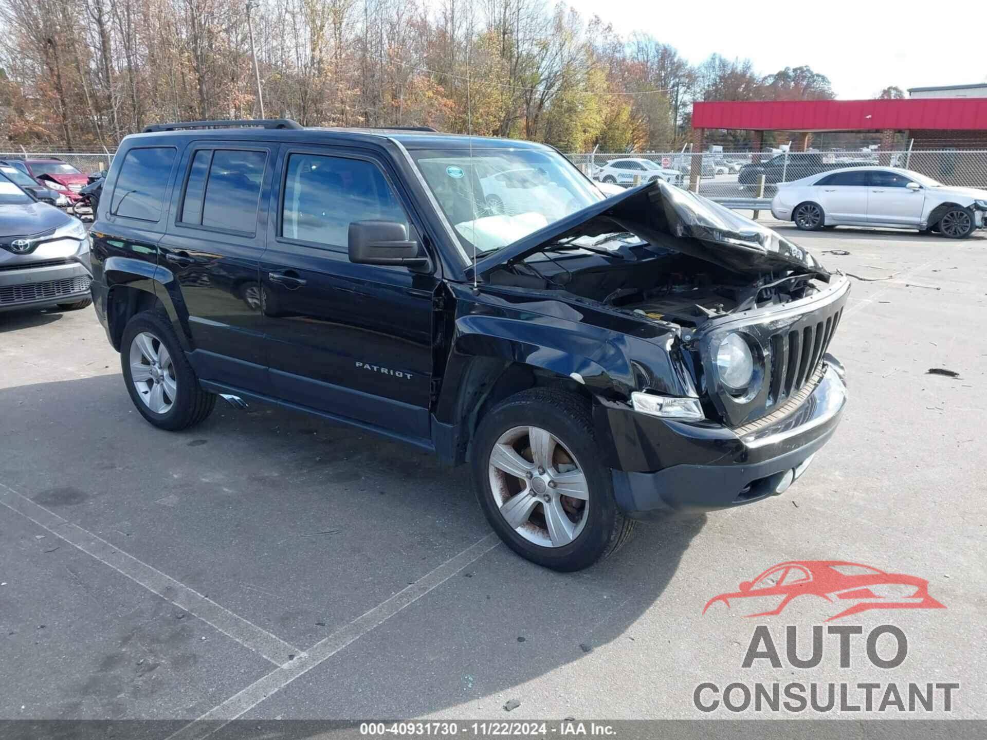 JEEP PATRIOT 2016 - 1C4NJRFBXGD580604