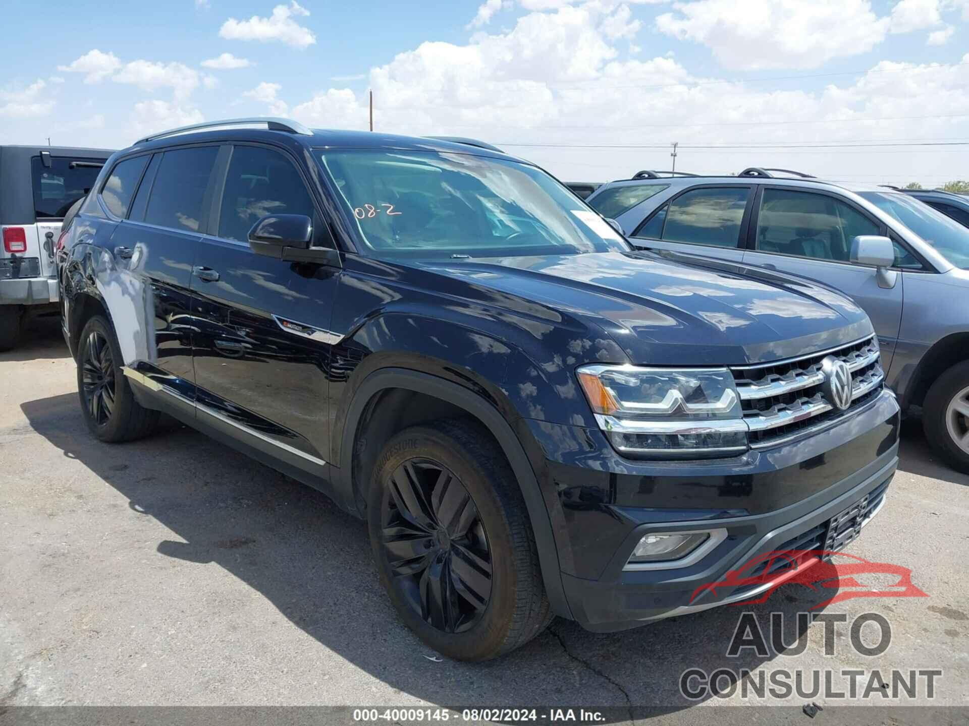 VOLKSWAGEN ATLAS 2019 - 1V2MR2CA9KC509883