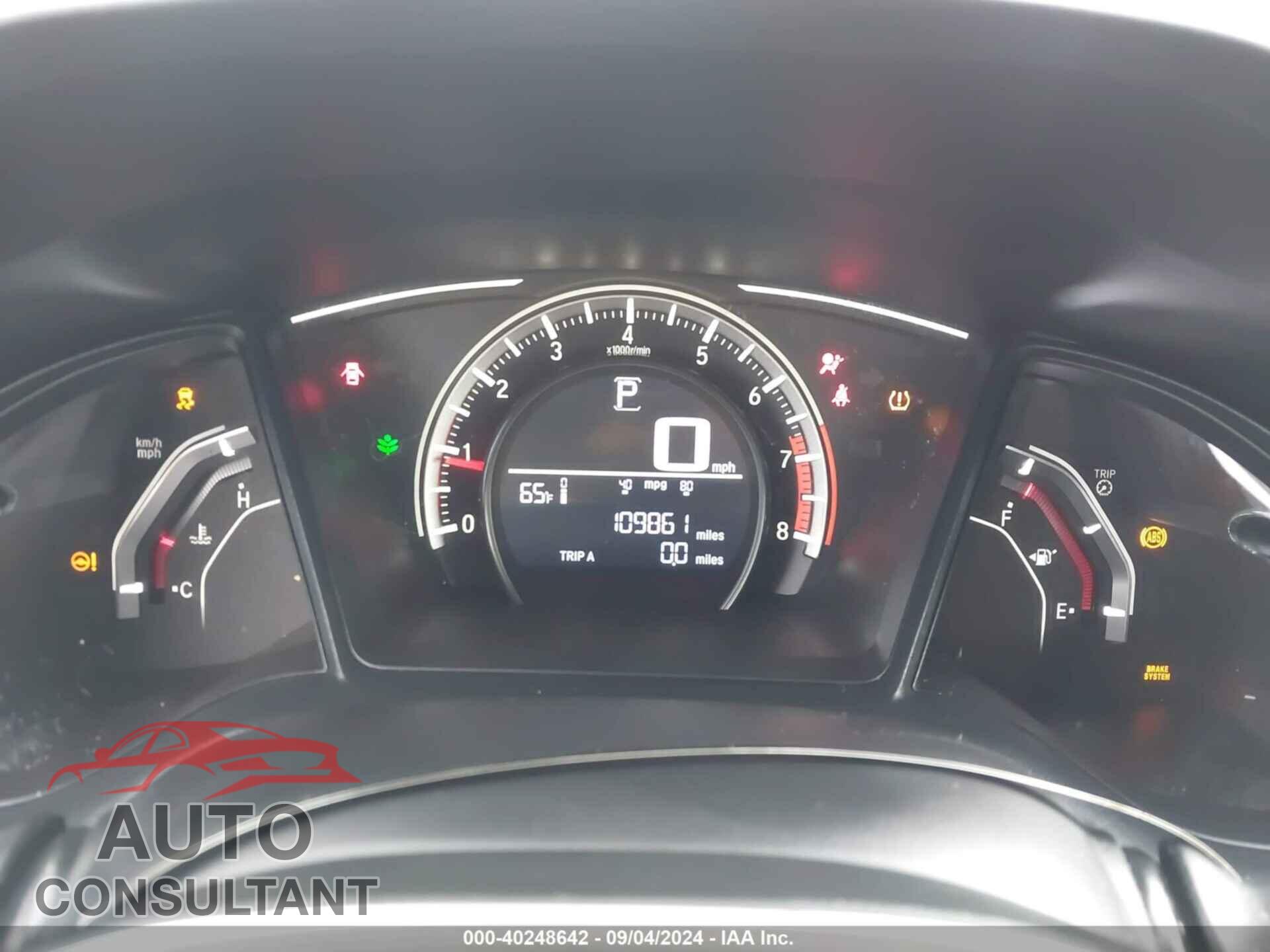 HONDA CIVIC 2017 - 2HGFC2F51HH566919
