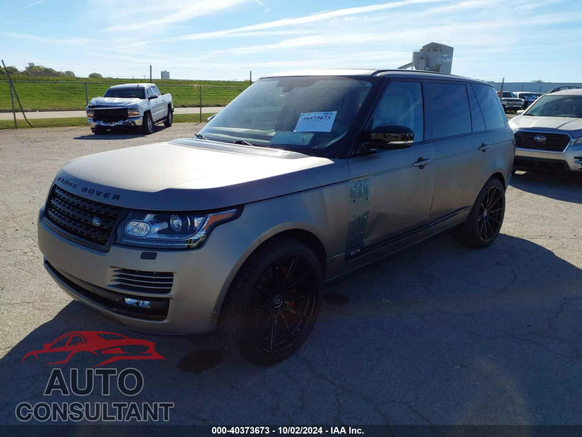 LAND ROVER RANGE ROVER 2014 - SALGS3TF0EA156902