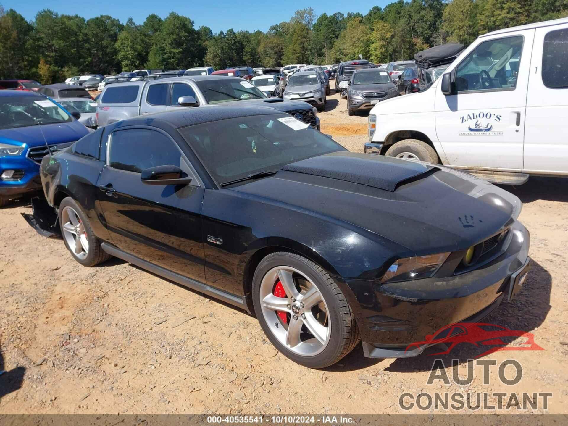 FORD MUSTANG 2012 - 1ZVBP8CF8C5281018