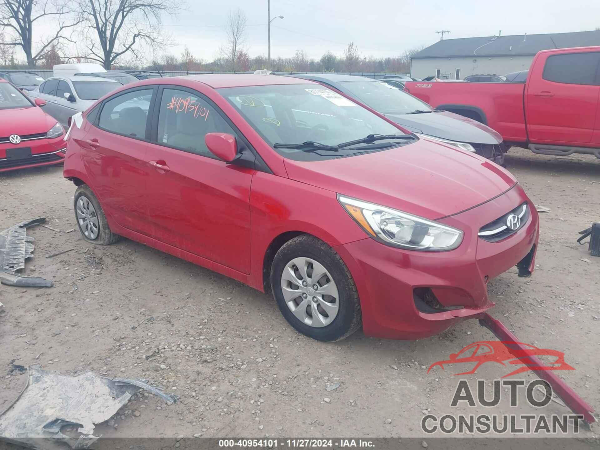 HYUNDAI ACCENT 2015 - KMHCT4AE4FU890778