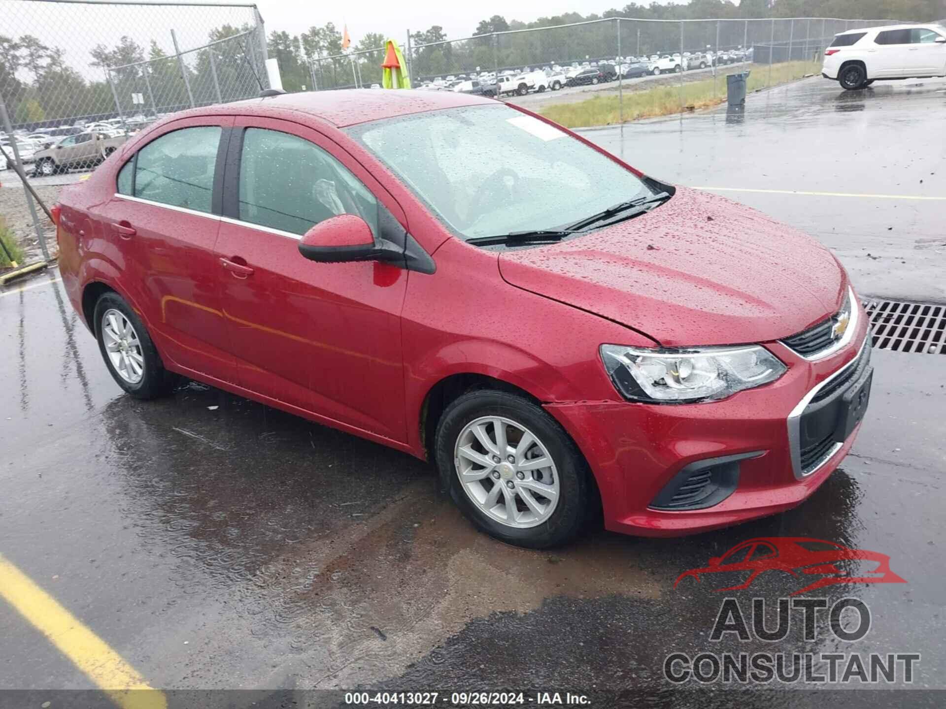 CHEVROLET SONIC 2020 - 1G1JD5SB7L4140637