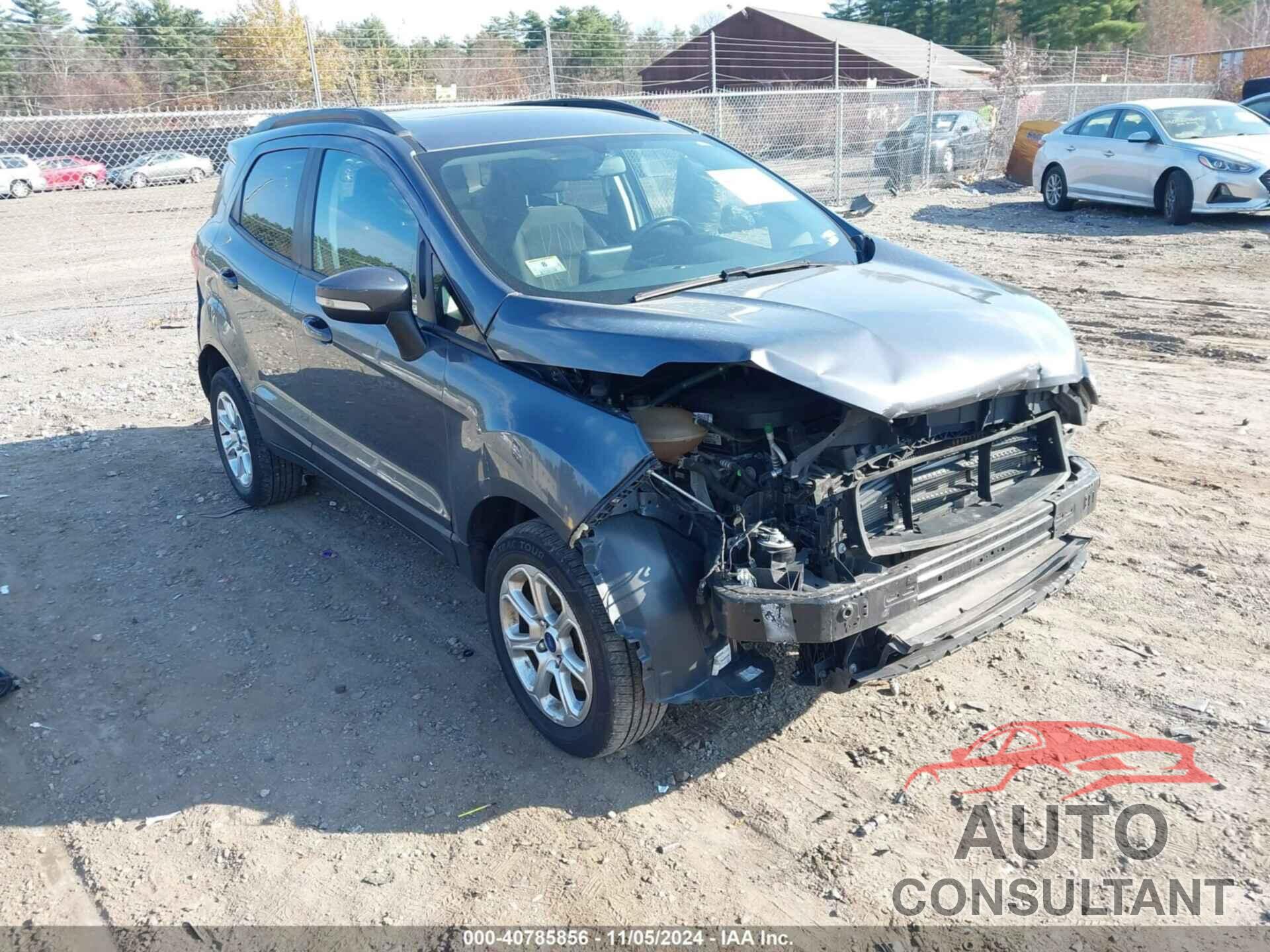 FORD ECOSPORT 2019 - MAJ6S3GL8KC296303