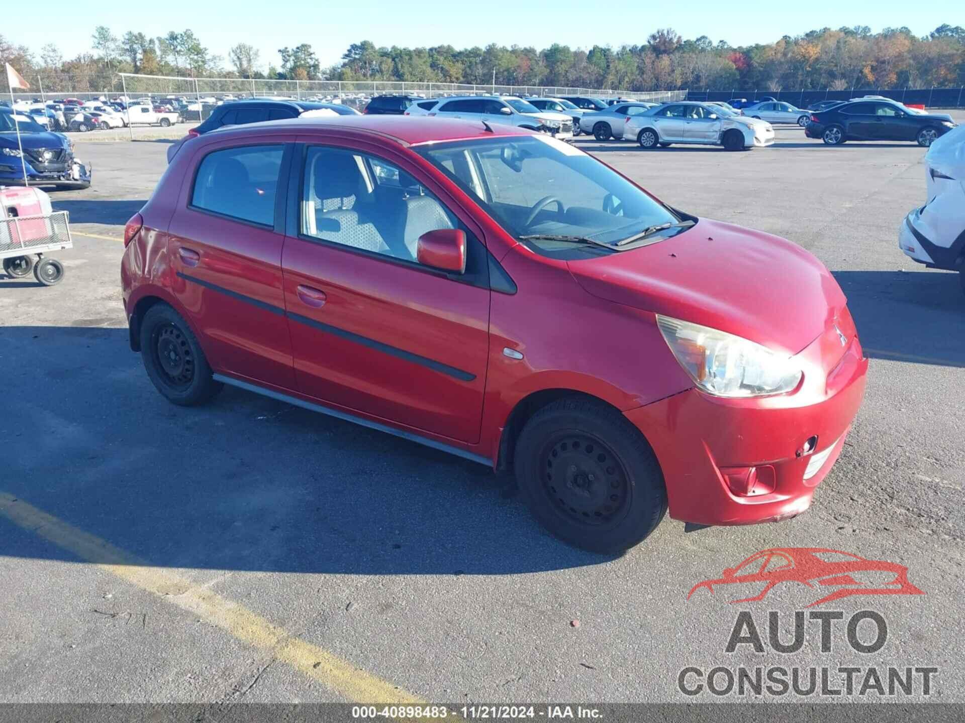 MITSUBISHI MIRAGE 2014 - ML32A3HJ7EH023095