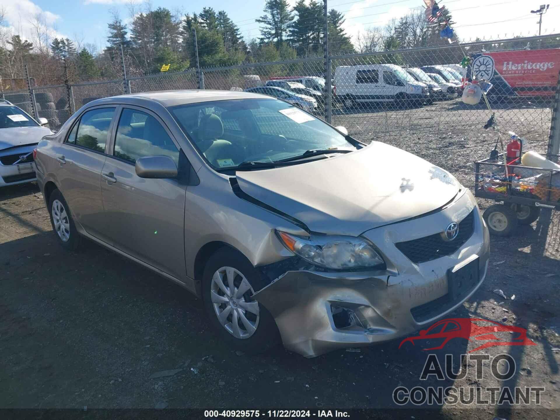 TOYOTA COROLLA 2010 - 2T1BU4EE3AC264720