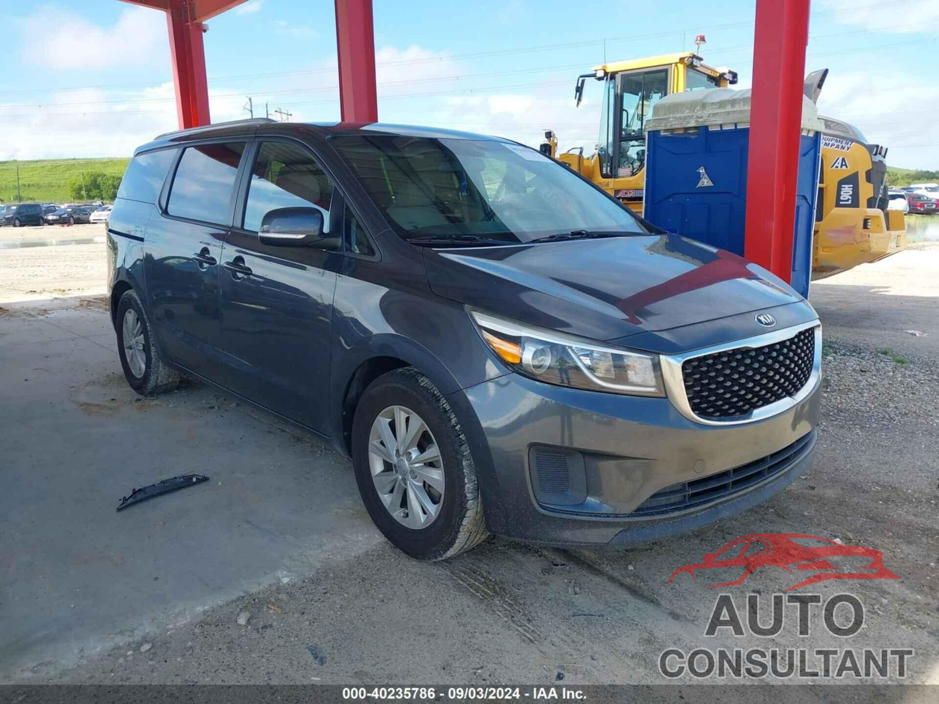 KIA SEDONA 2016 - KNDMB5C1XG6204728