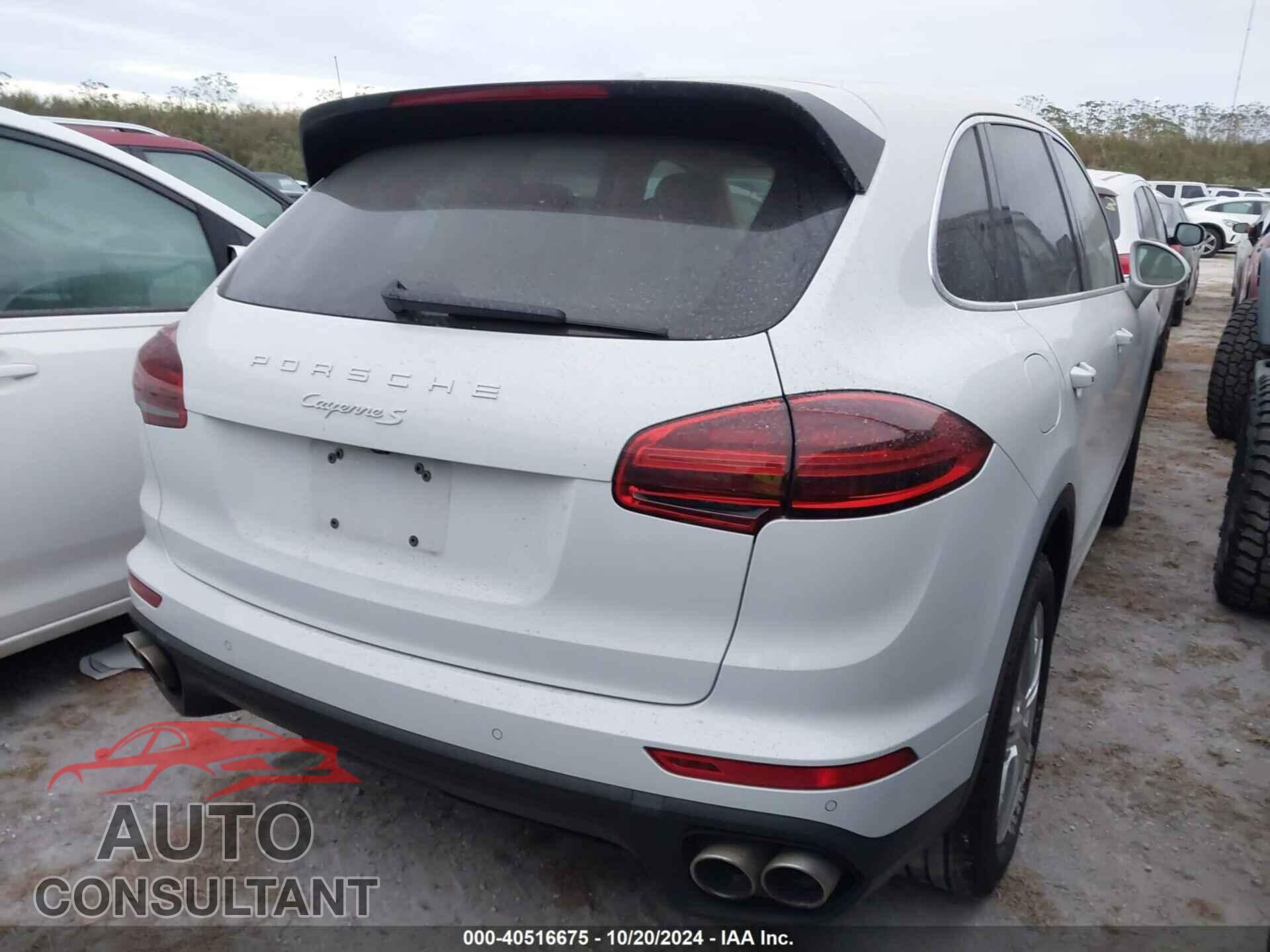 PORSCHE CAYENNE 2017 - WP1AB2A25HLA51464