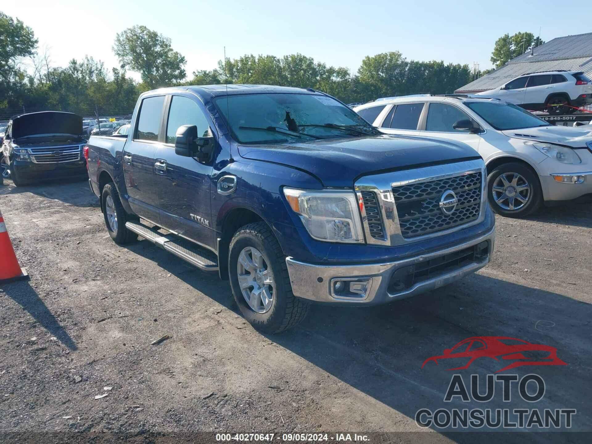 NISSAN TITAN 2017 - 1N6AA1E50HN517077
