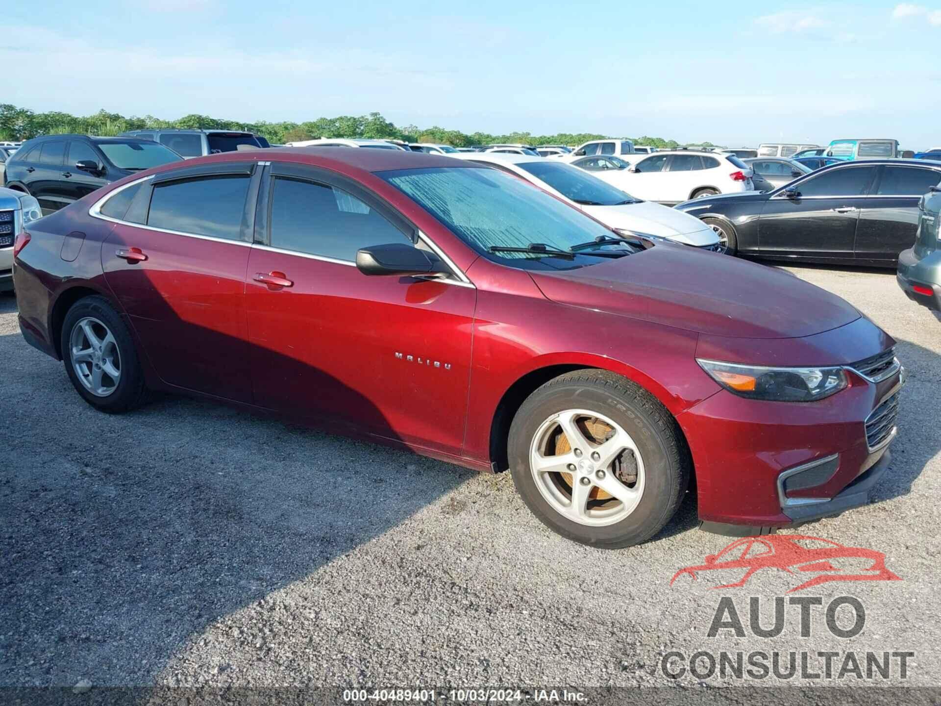 CHEVROLET MALIBU 2016 - 1G1ZB5ST6GF247111