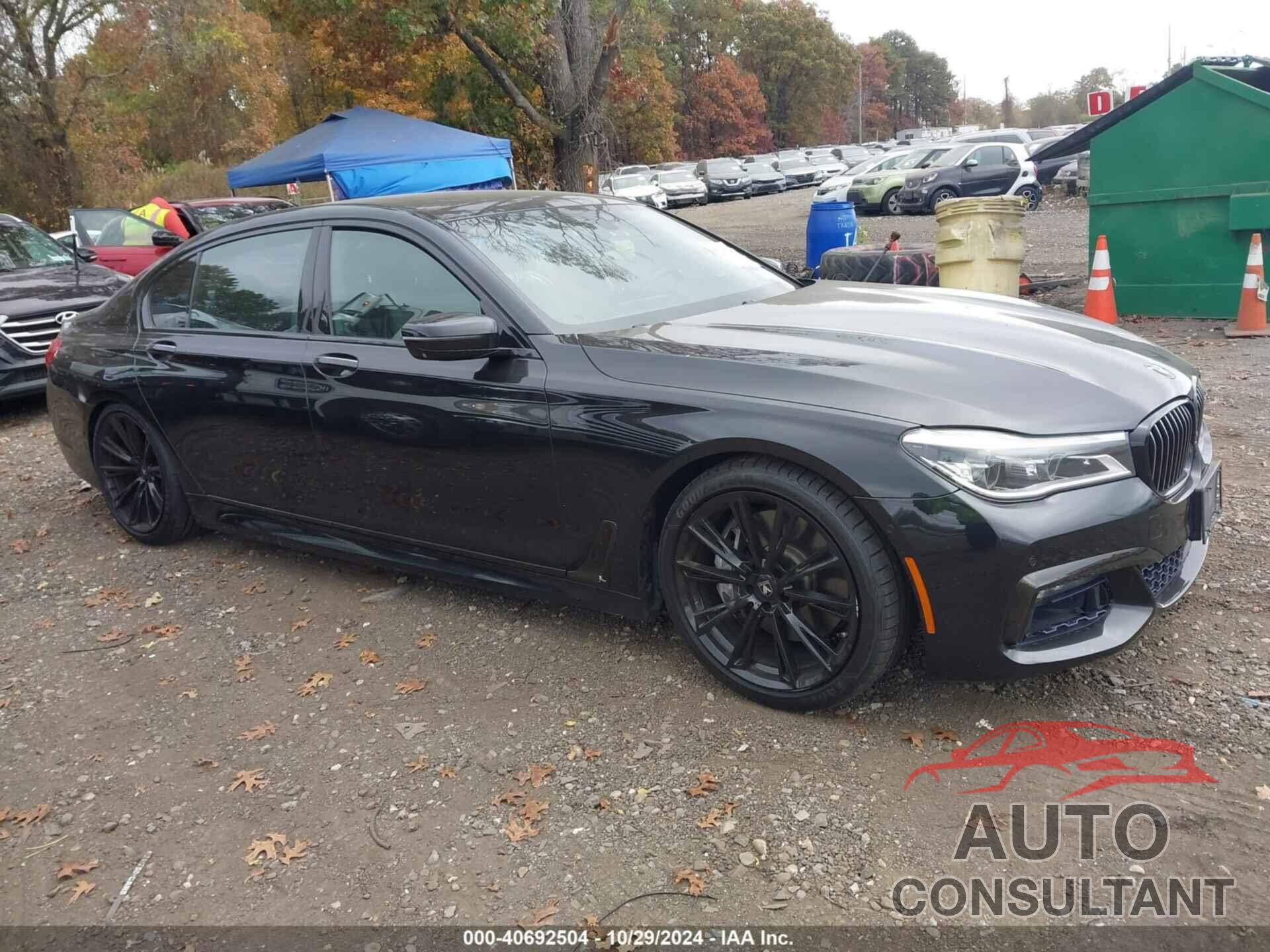 BMW 750I 2016 - WBA7F2C59GG420547