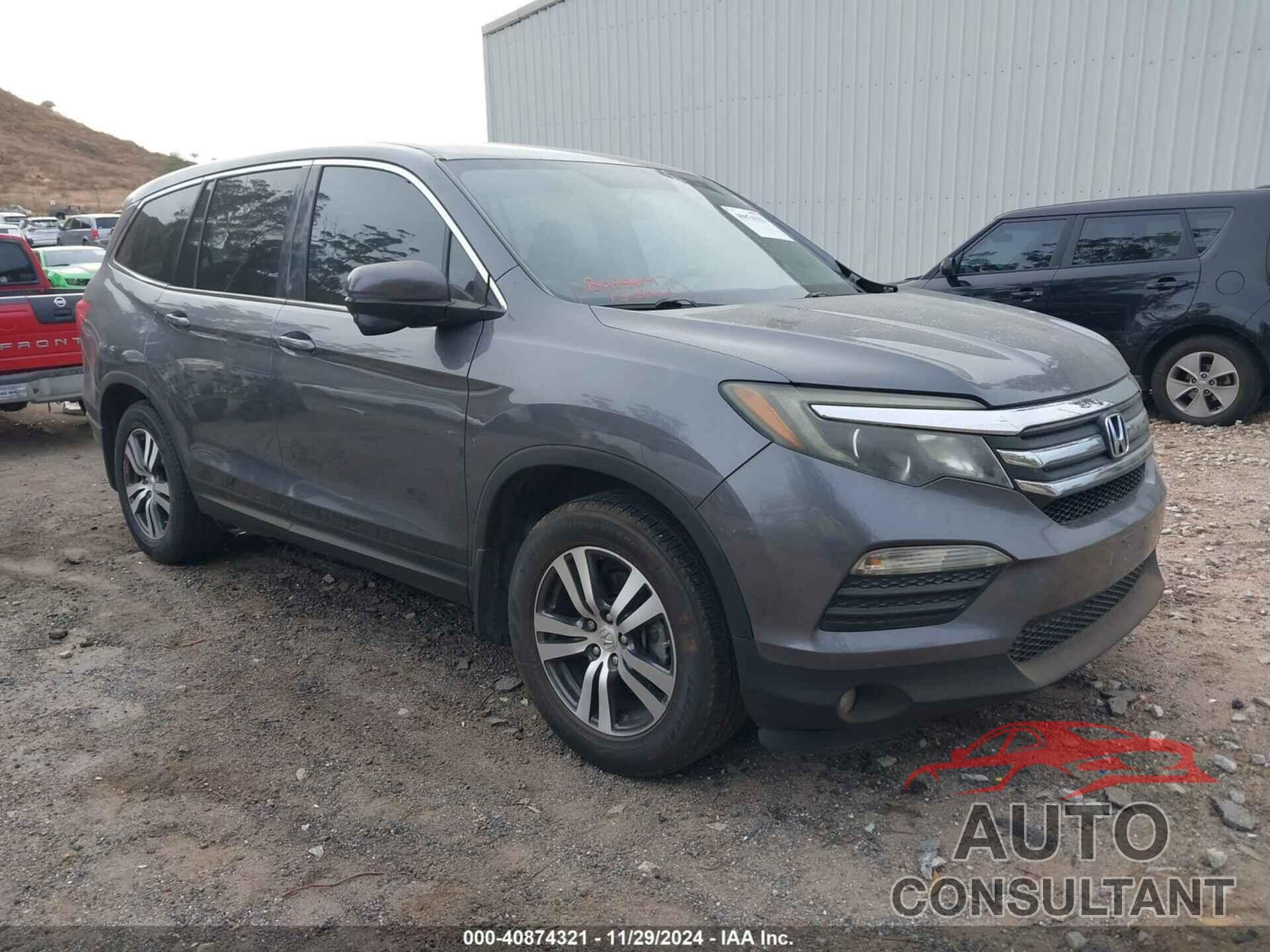 HONDA PILOT 2016 - 5FNYF5H31GB021612