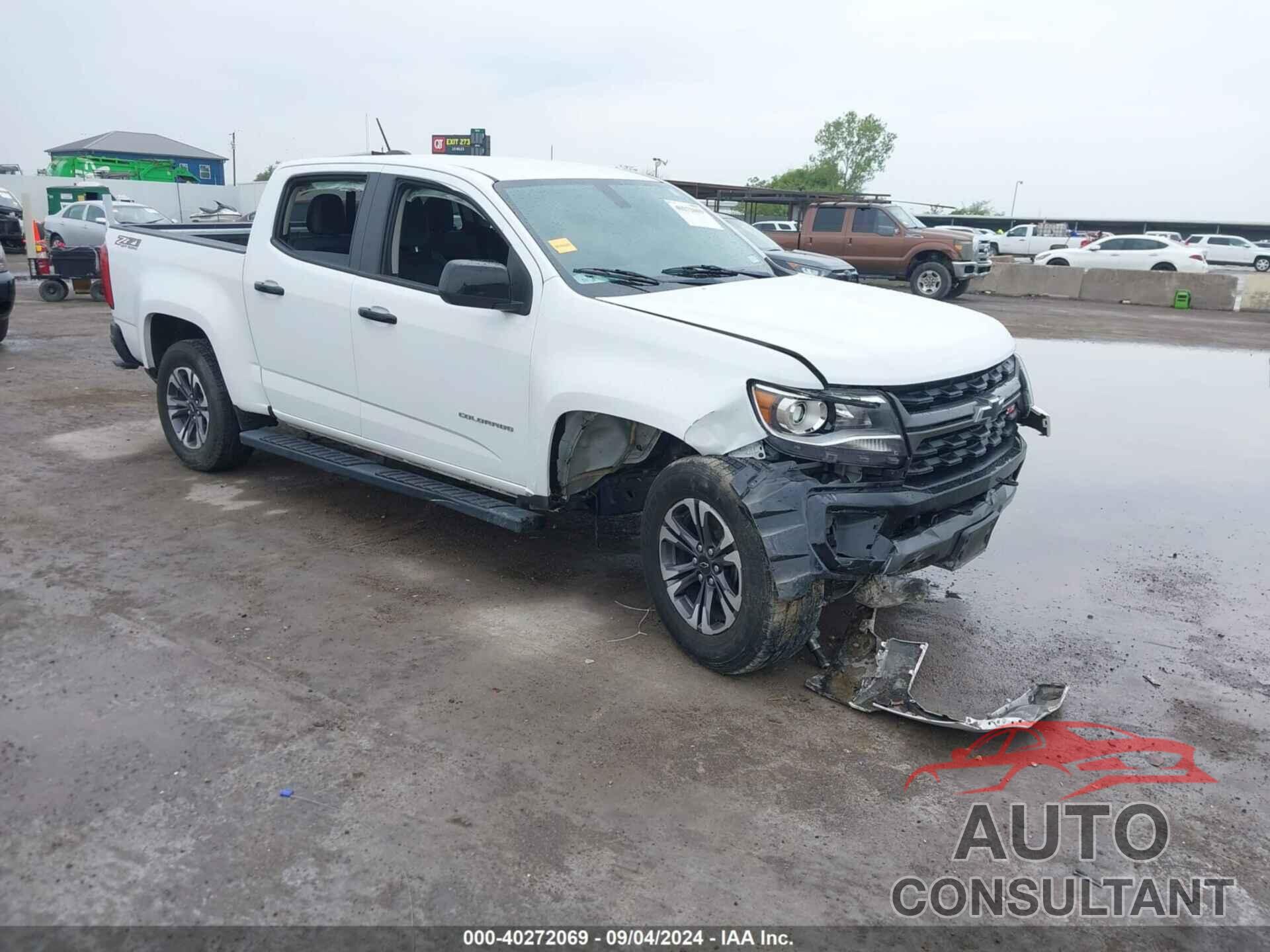 CHEVROLET COLORADO 2021 - 1GCGTDENXM1233532