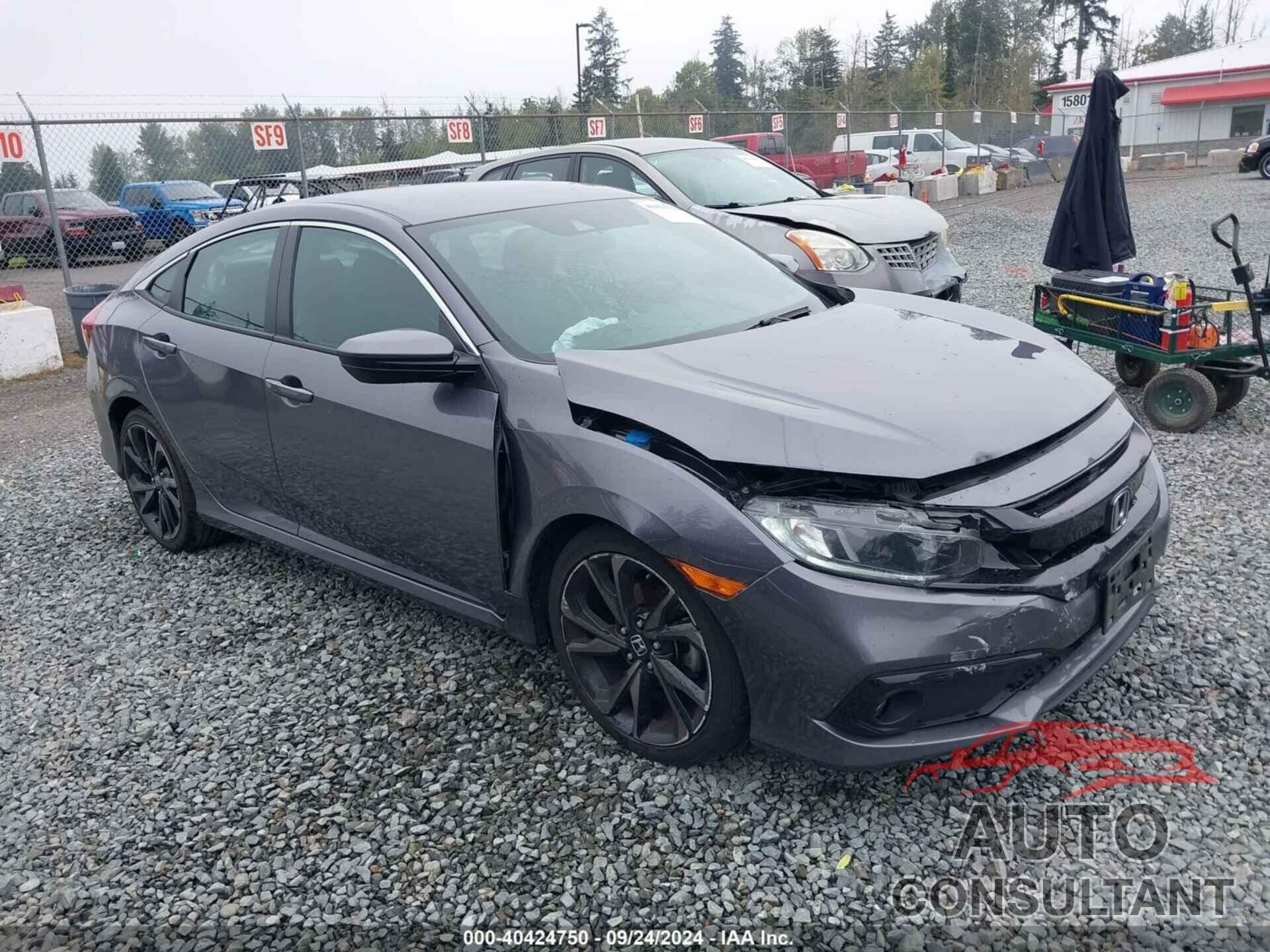 HONDA CIVIC 2020 - 19XFC2F82LE203946