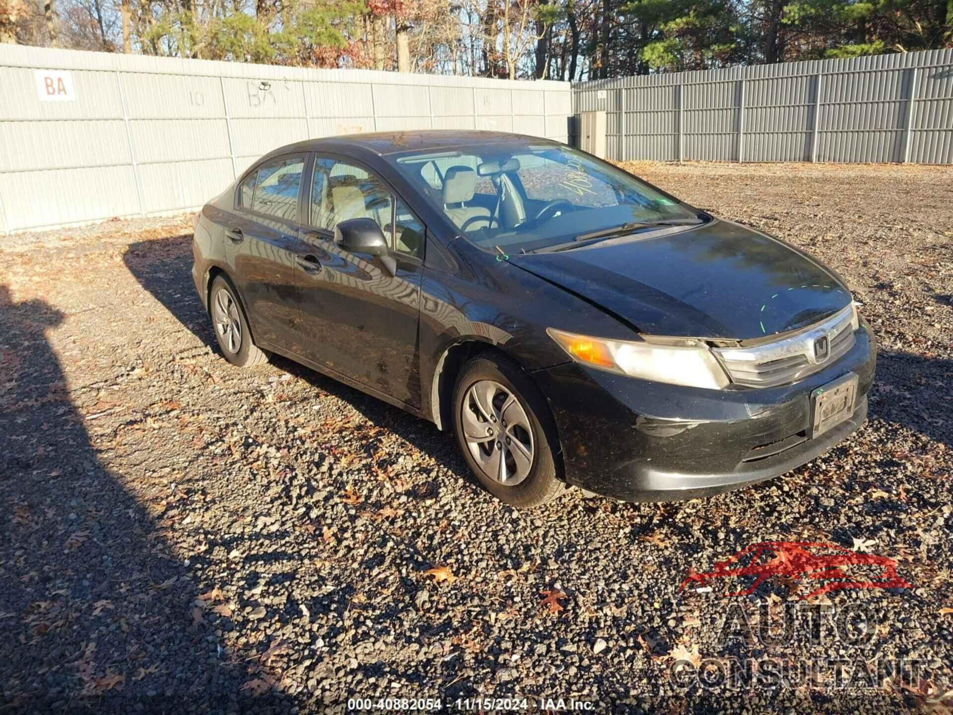 HONDA CIVIC 2012 - 2HGFB2F59CH303170