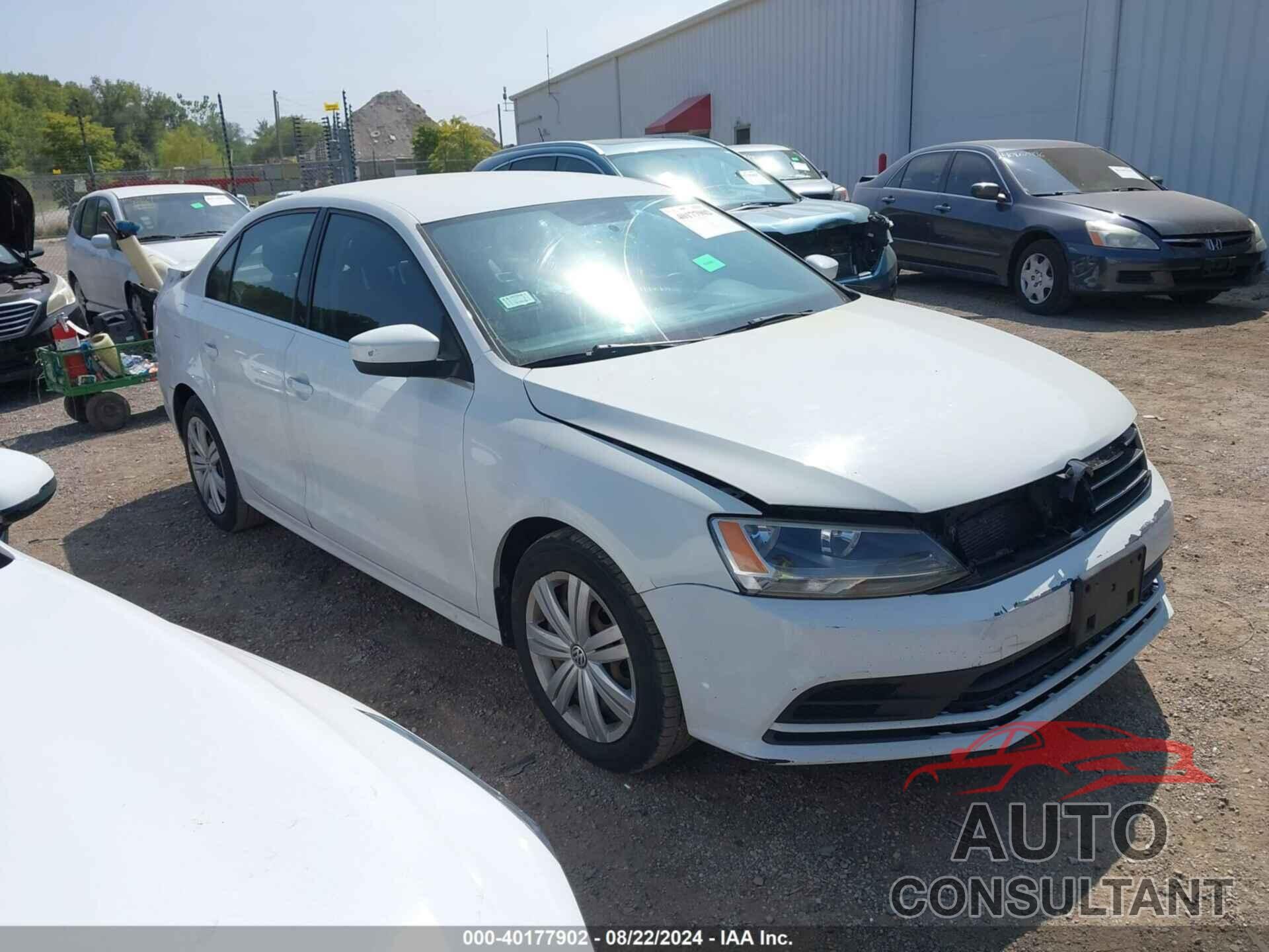 VOLKSWAGEN JETTA 2017 - 3VW2B7AJ9HM283569