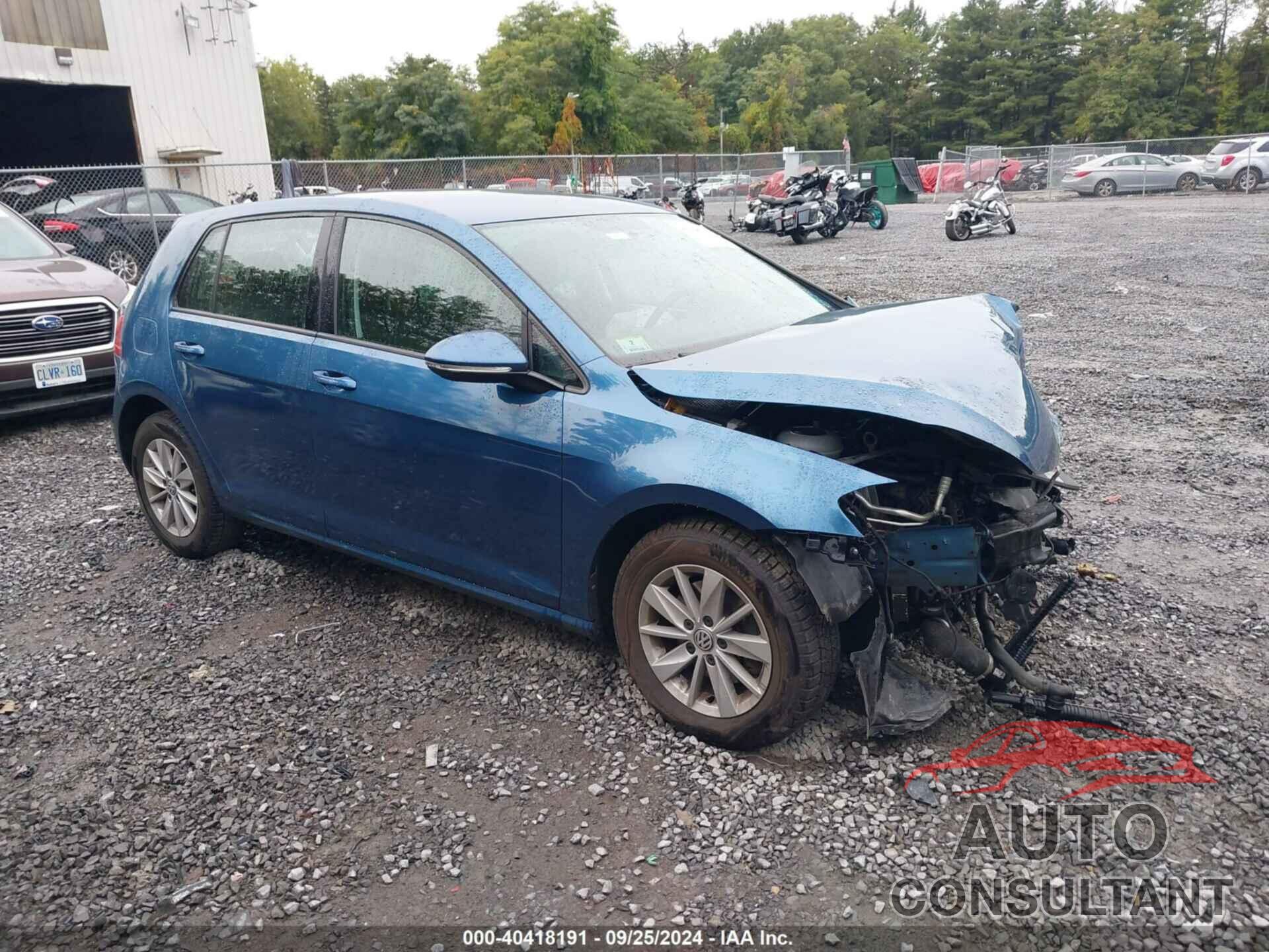 VOLKSWAGEN GOLF 2017 - 3VW217AUXHM067212