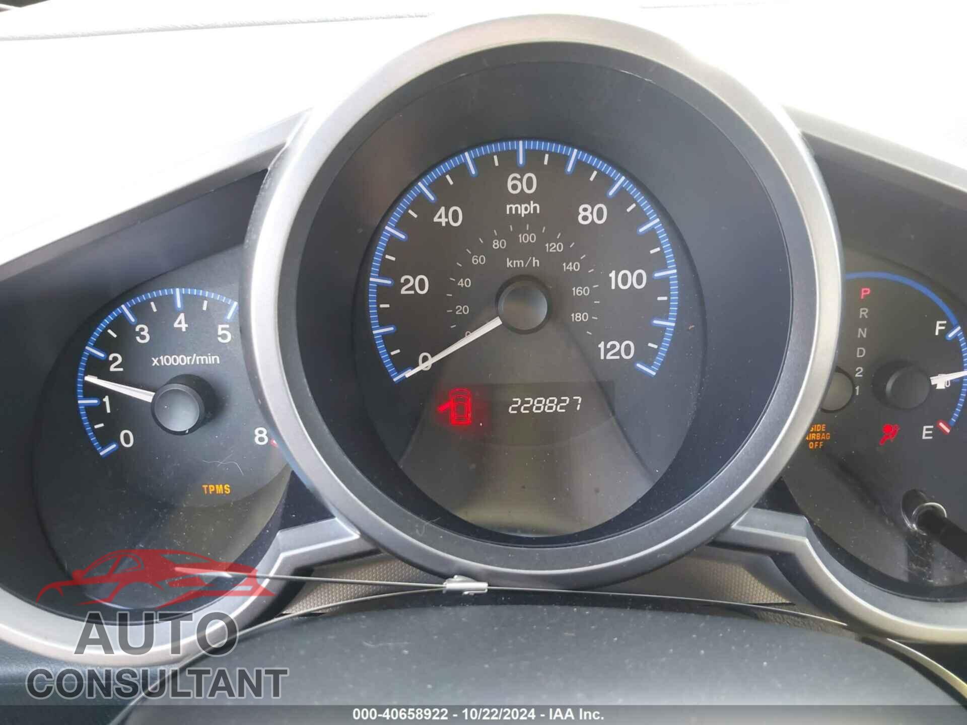 HONDA ELEMENT 2010 - 5J6YH1H3XAL007077