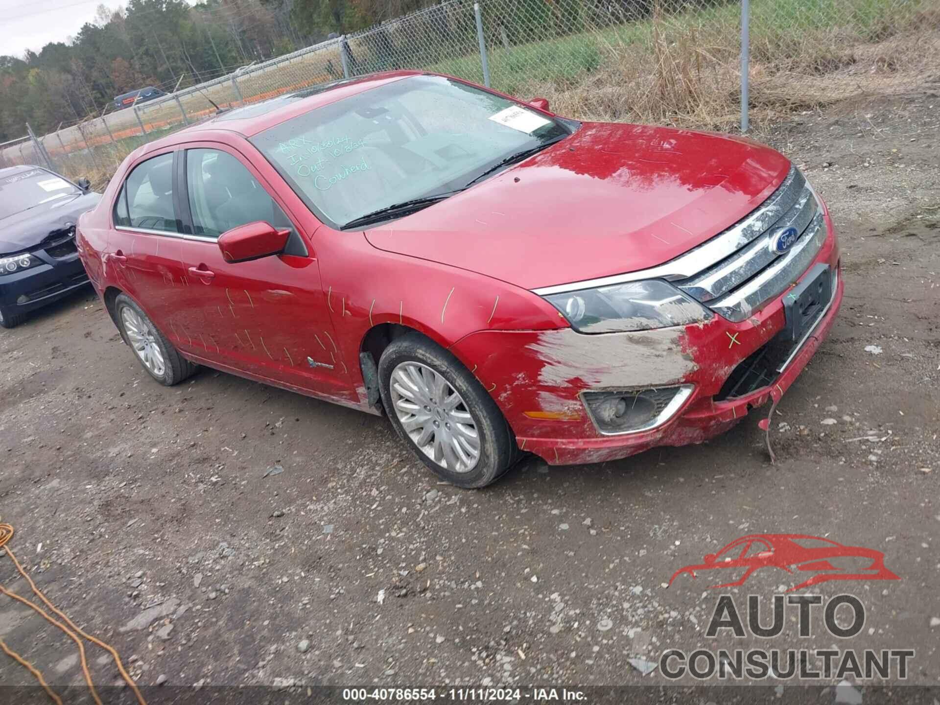 FORD FUSION HYBRID 2011 - 3FADP0L35BR316392