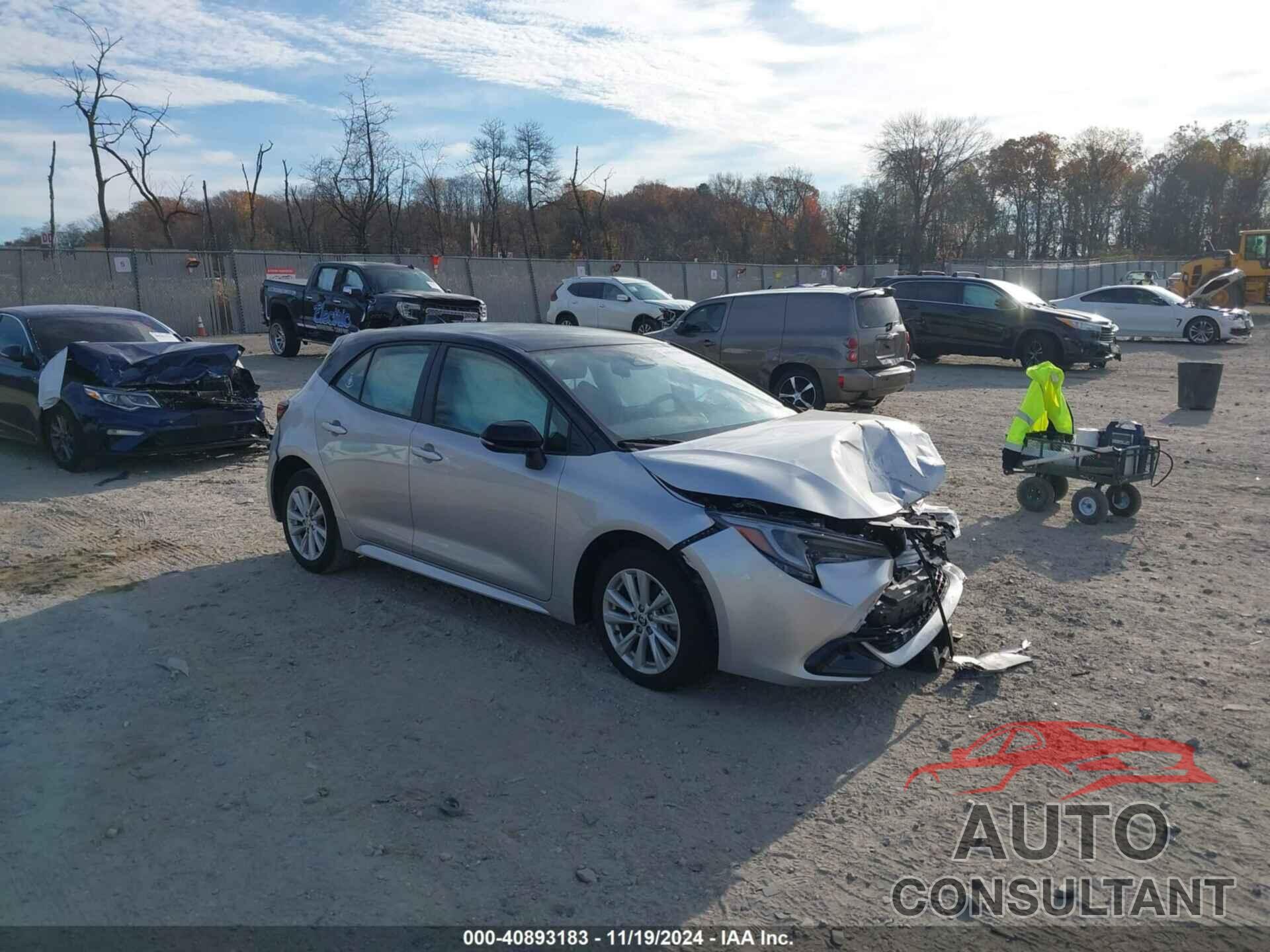 TOYOTA COROLLA 2023 - JTND4MBE7P3195279