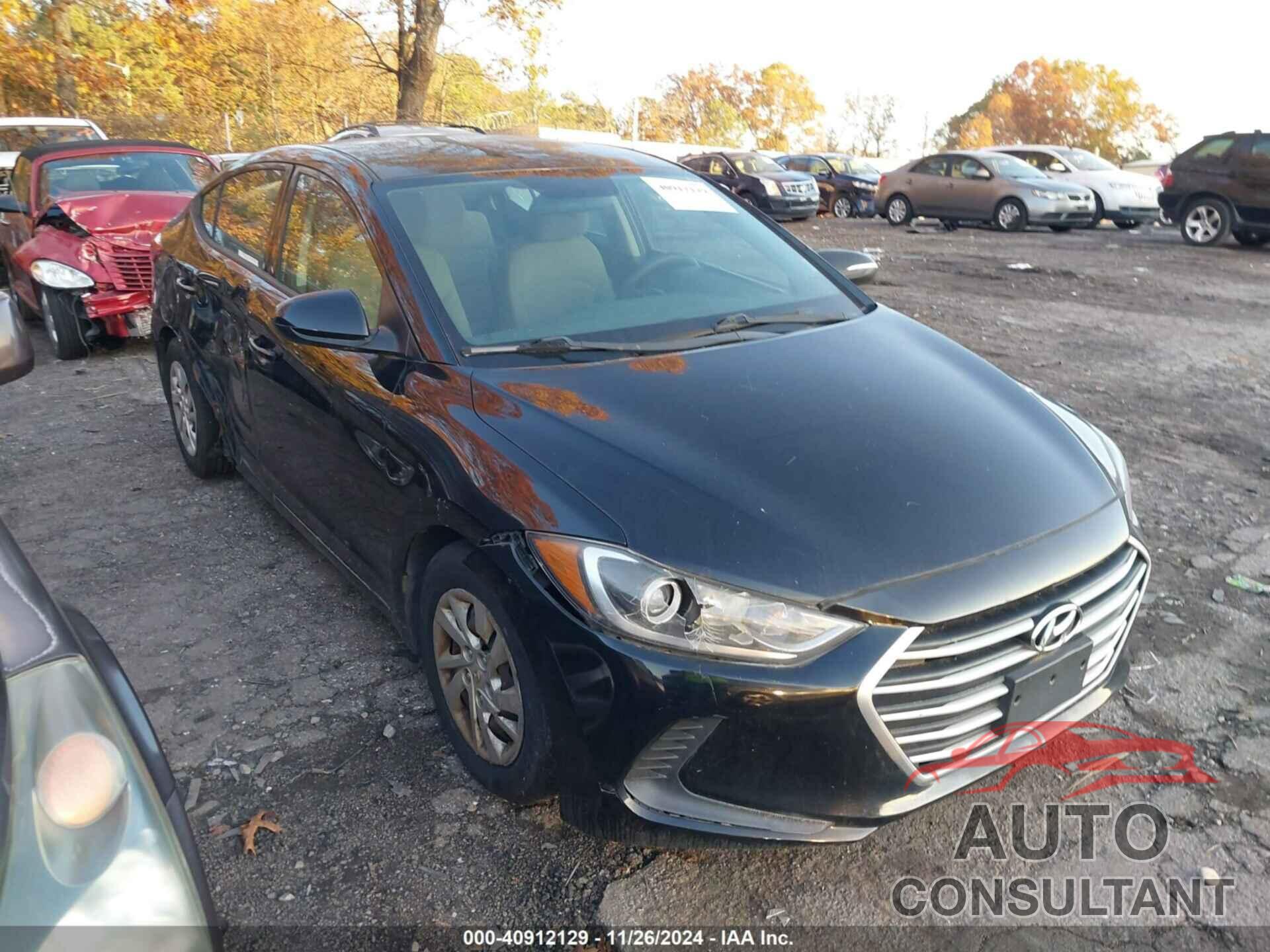 HYUNDAI ELANTRA 2017 - 5NPD74LF1HH173187