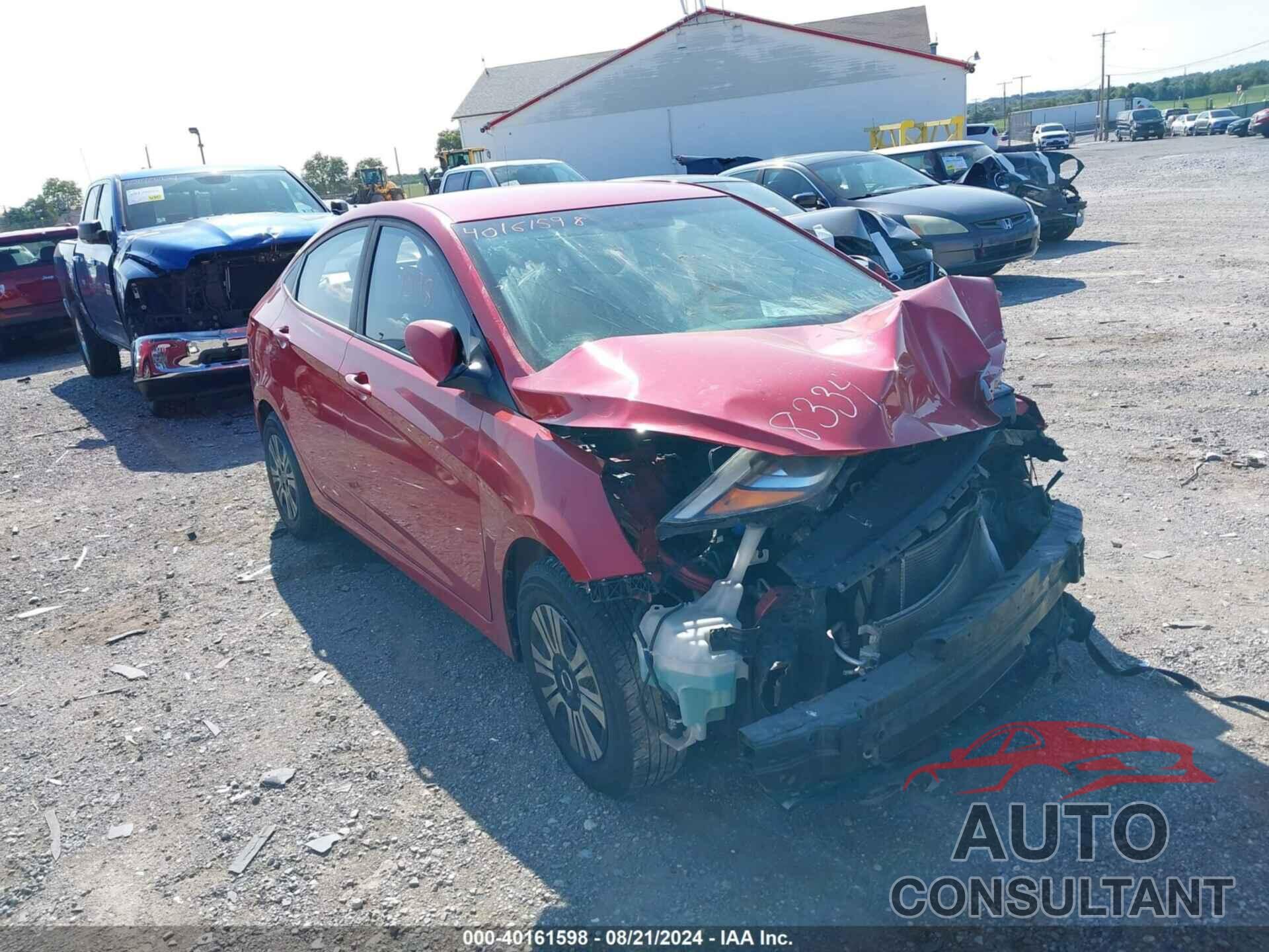 HYUNDAI ACCENT 2017 - KMHCT4AE3HU308334