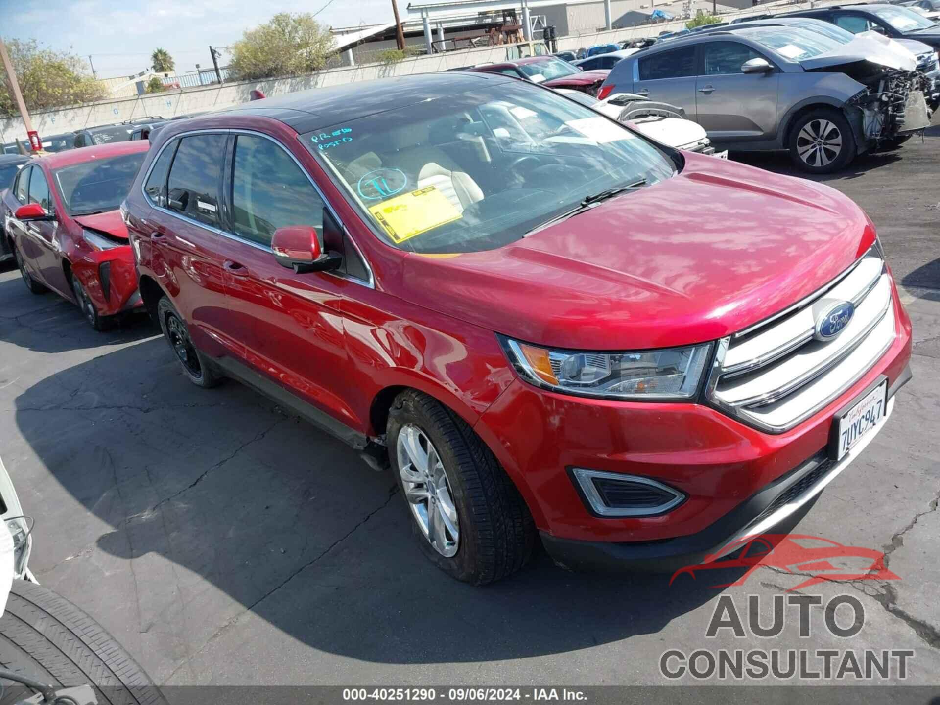 FORD EDGE 2016 - 2FMPK3J99GBB75309