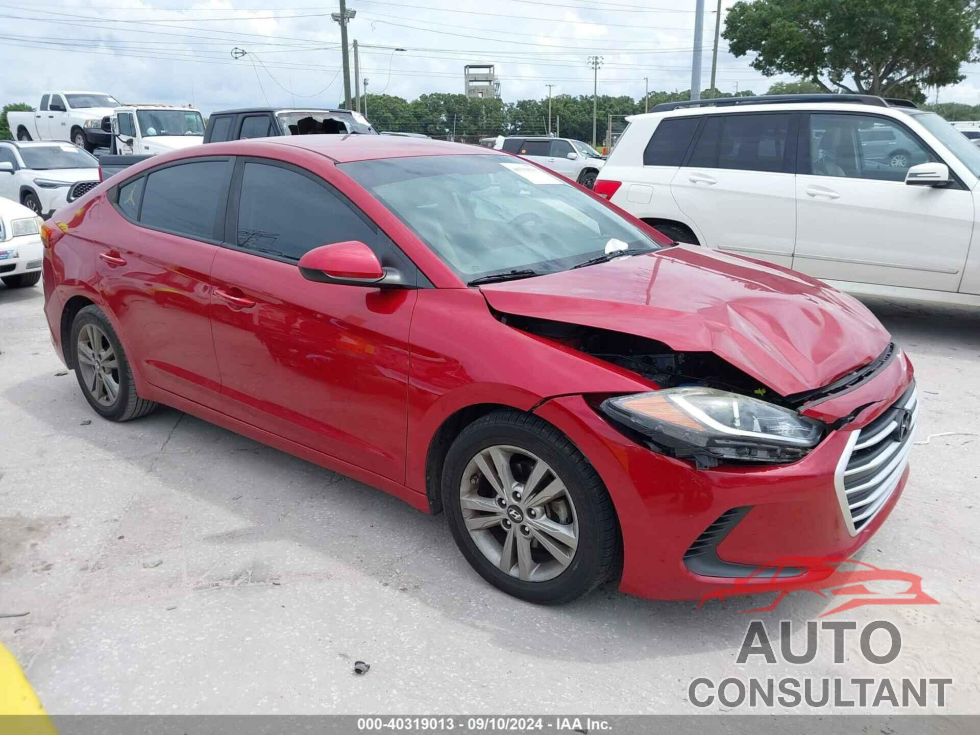 HYUNDAI ELANTRA 2018 - 5NPD84LF8JH286606