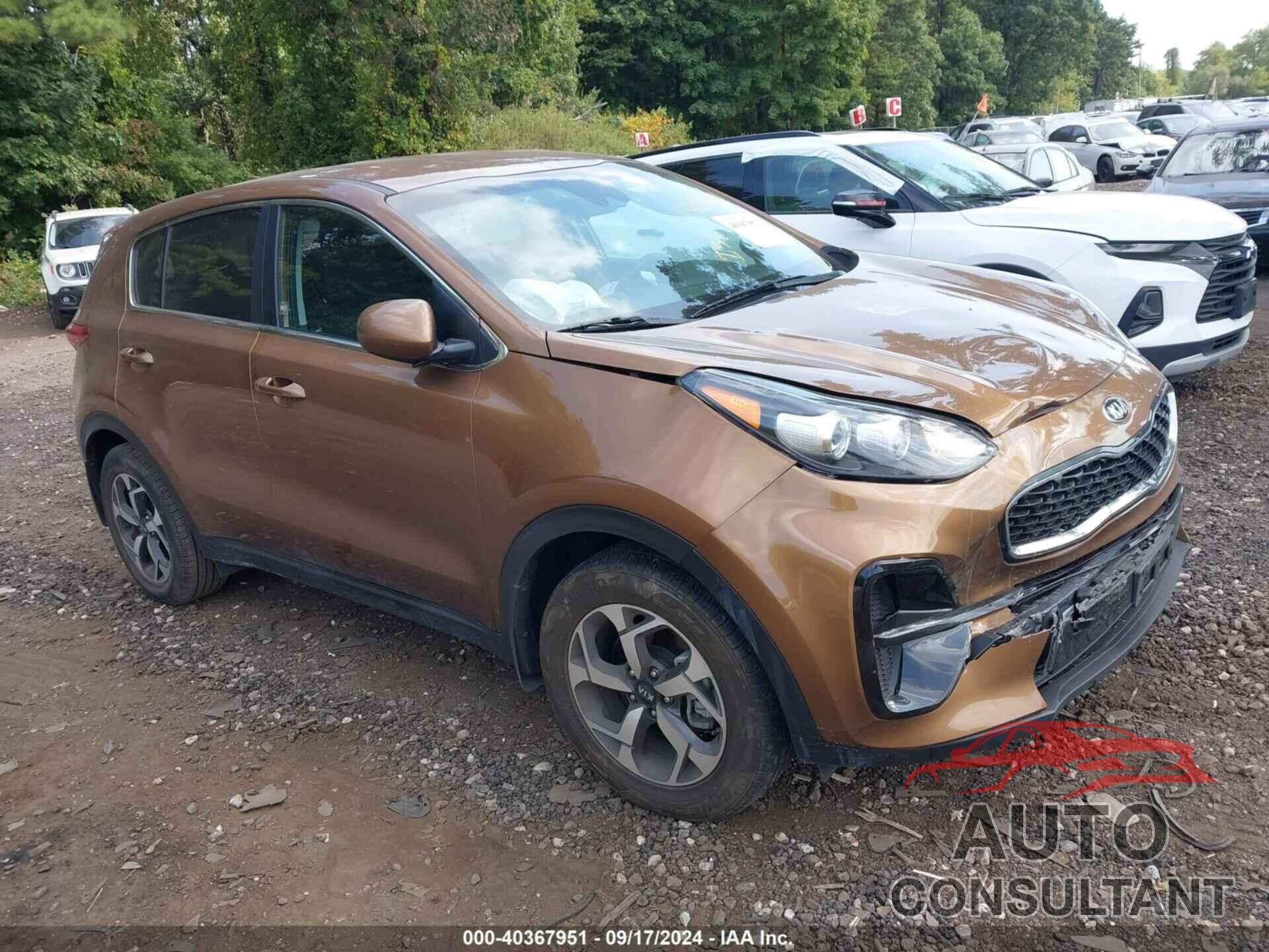 KIA SPORTAGE 2021 - KNDPM3AC2M7878264