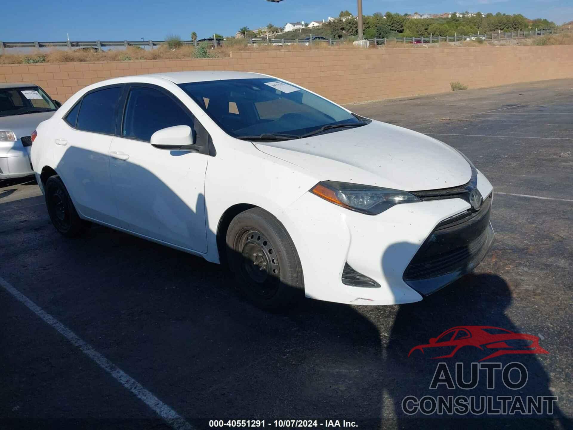 TOYOTA COROLLA 2017 - 2T1BURHE1HC903227