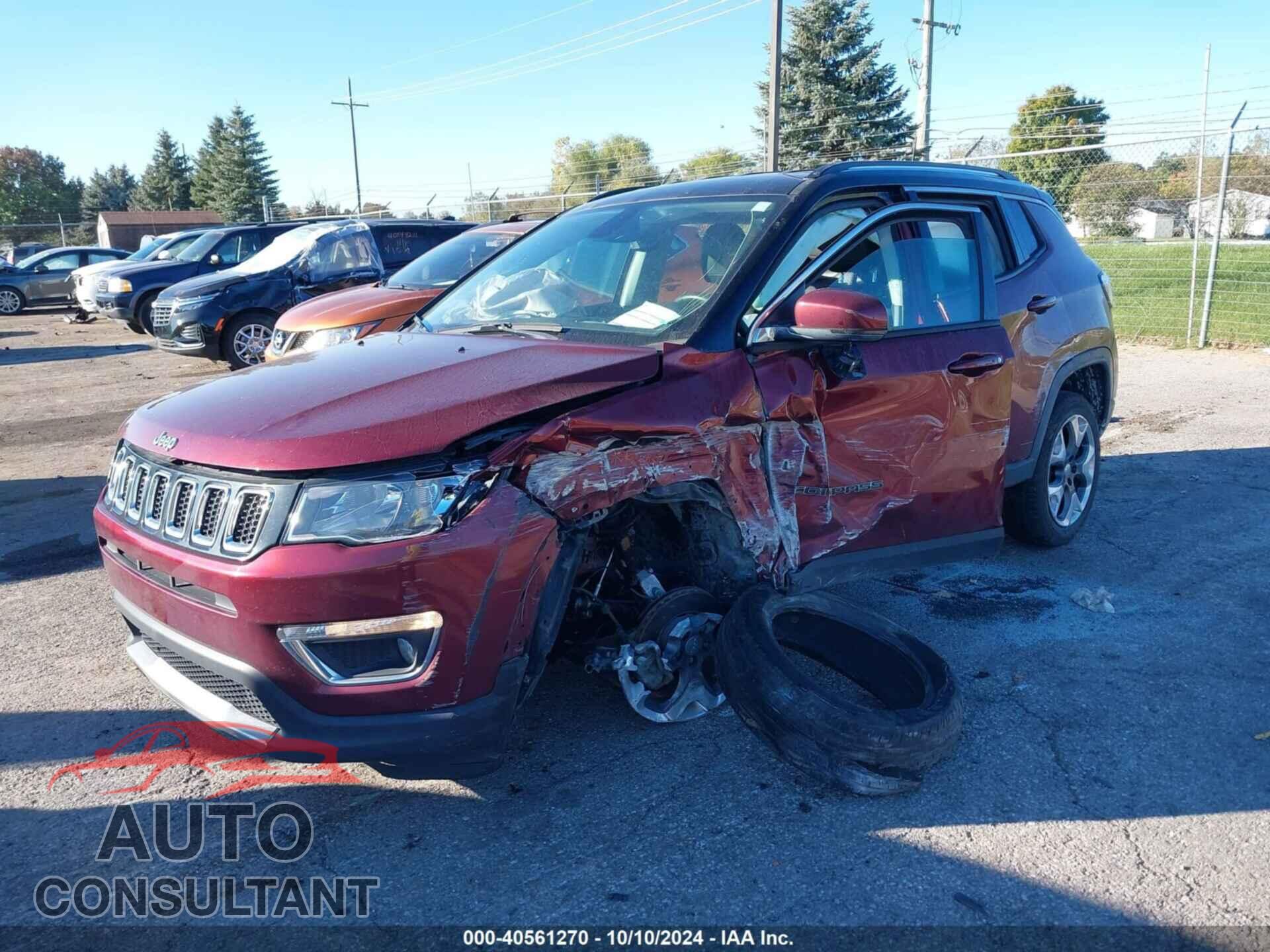 JEEP COMPASS 2020 - 3C4NJDCB5LT244970