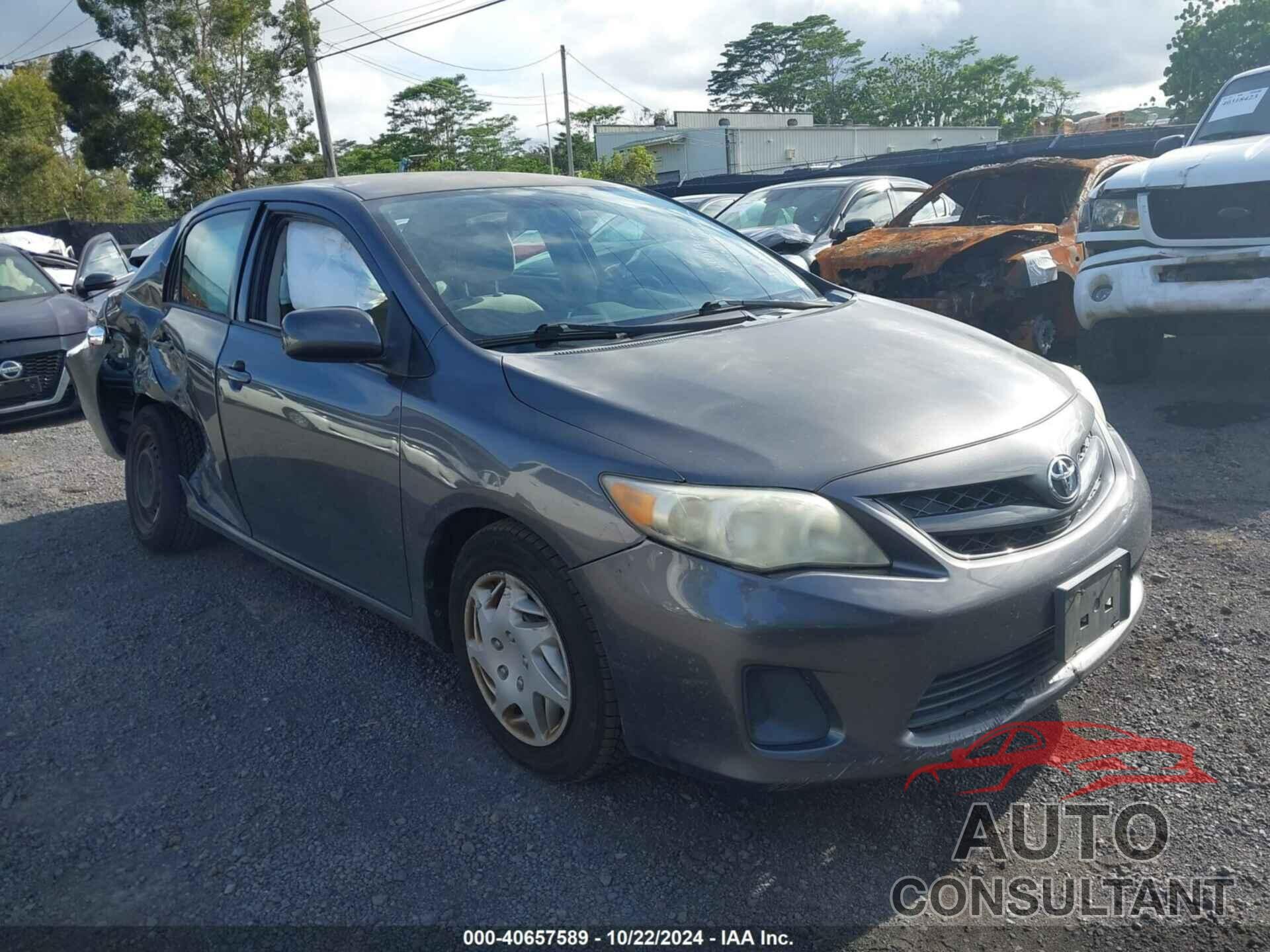 TOYOTA COROLLA 2013 - 5YFBU4EE2DP081149