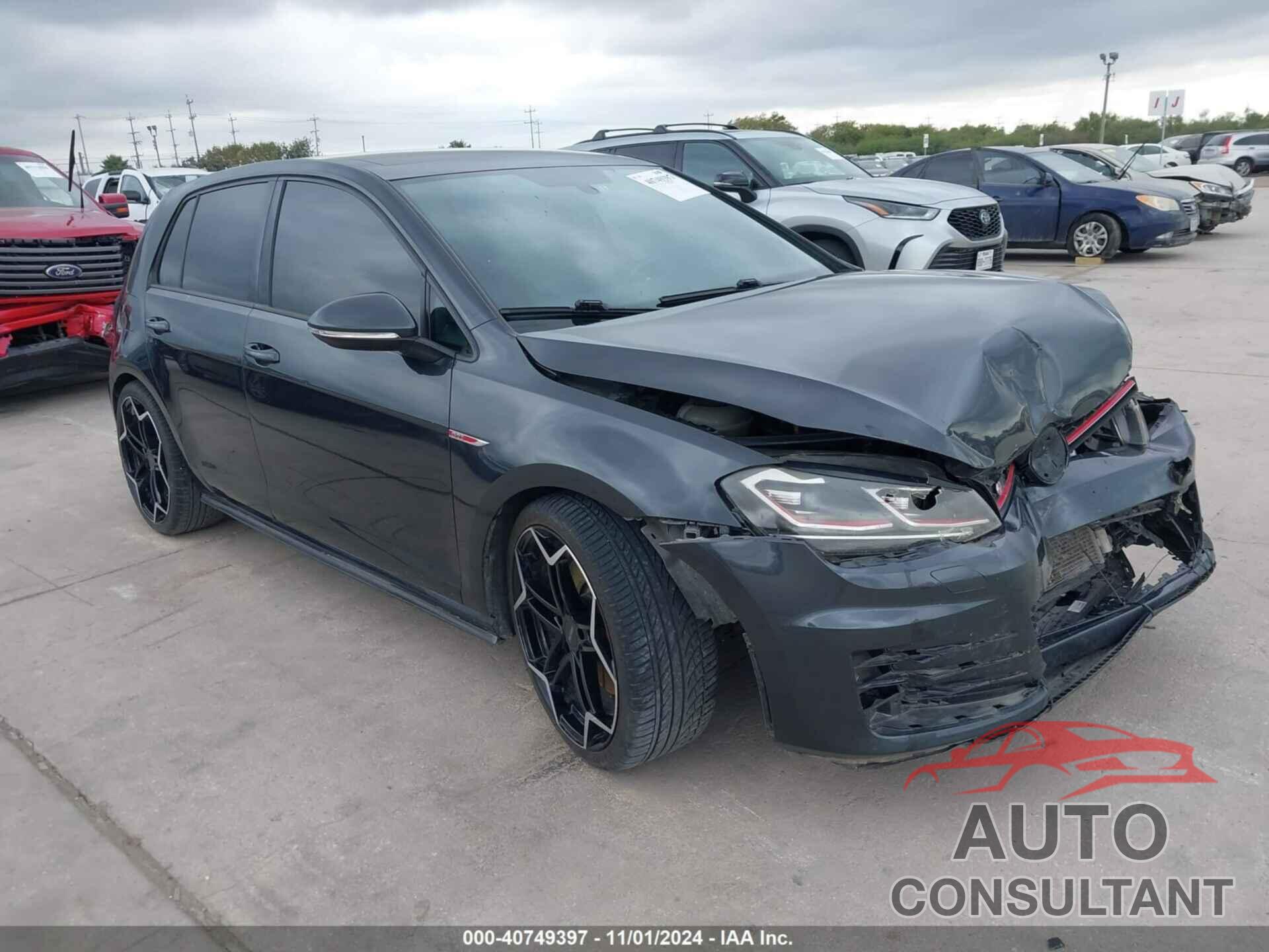 VOLKSWAGEN GOLF GTI 2017 - 3VW547AU0HM010893