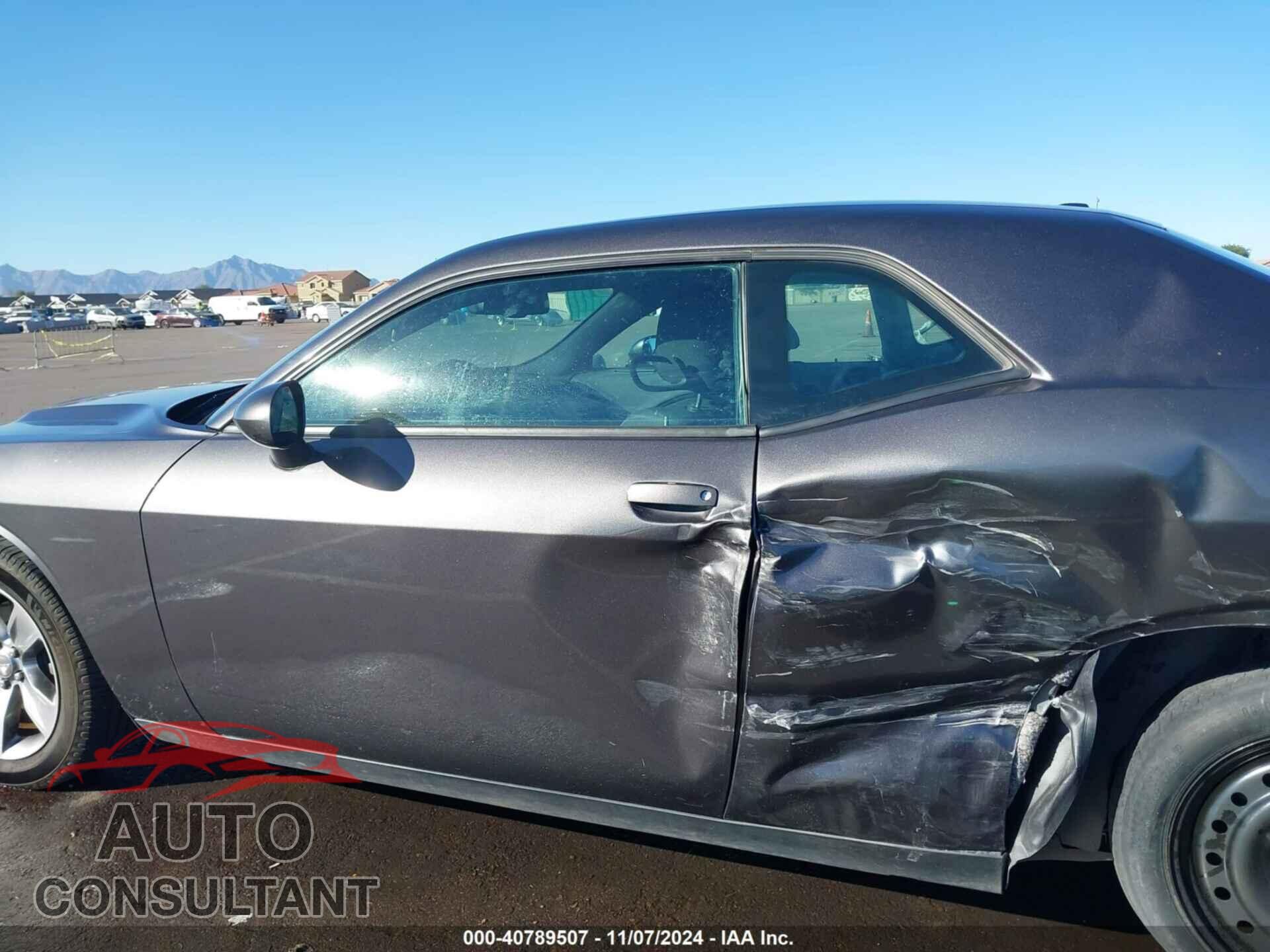 DODGE CHALLENGER 2016 - 2C3CDZAG3GH349472