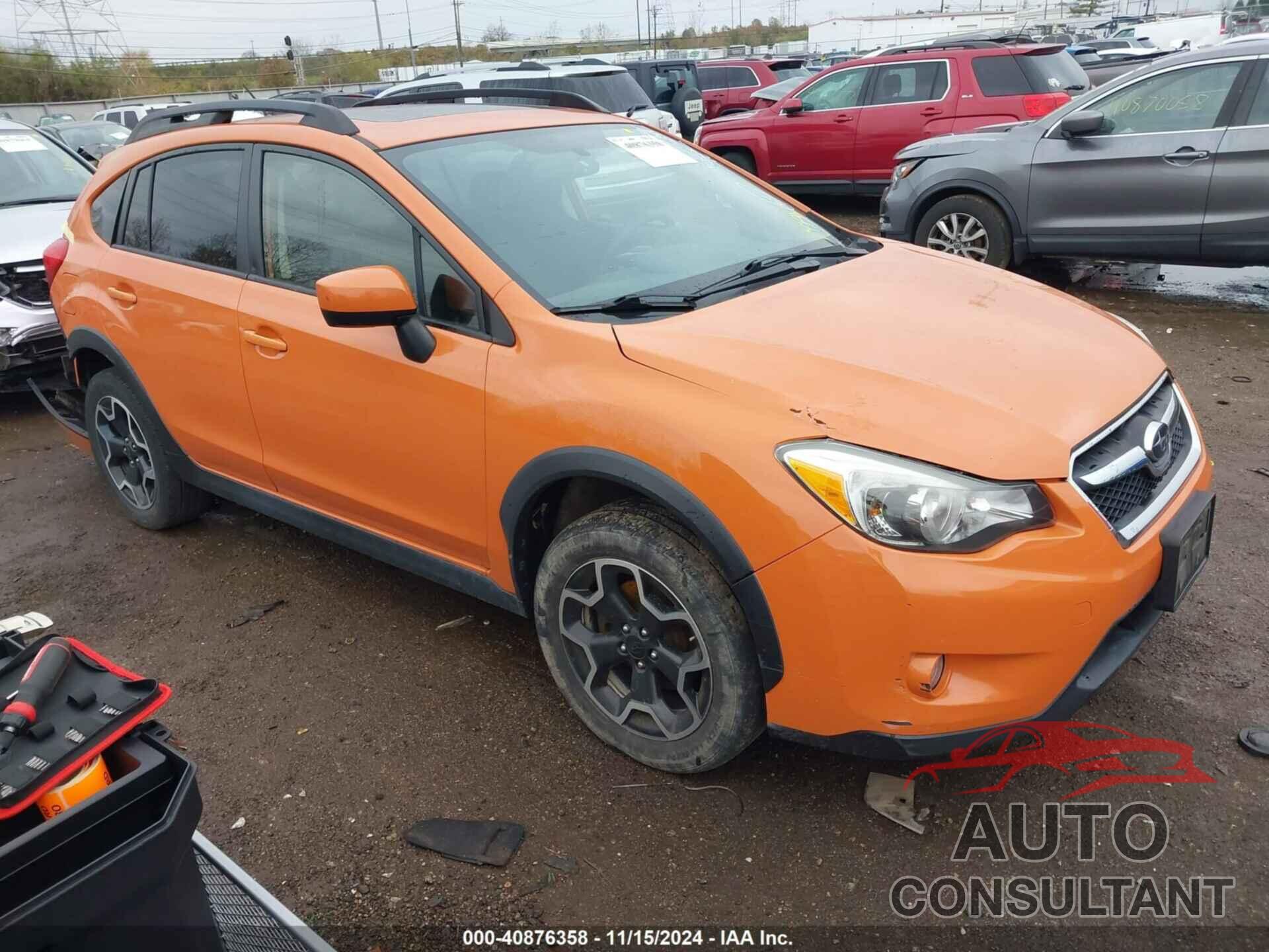 SUBARU XV CROSSTREK 2015 - JF2GPADC7F8280905