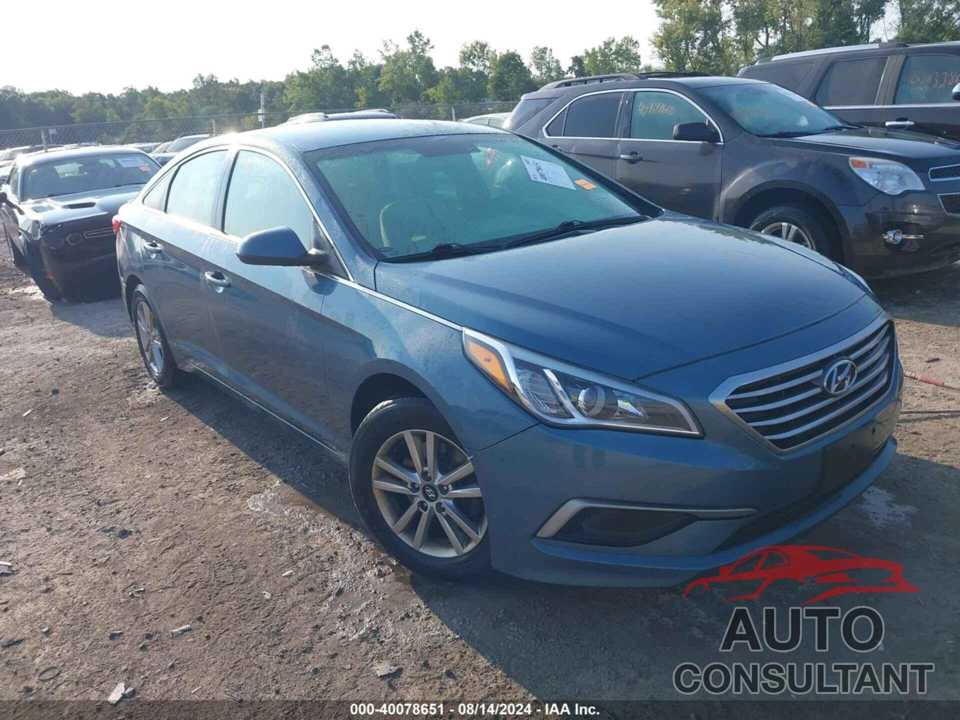 HYUNDAI SONATA 2017 - 5NPE24AF0HH545737