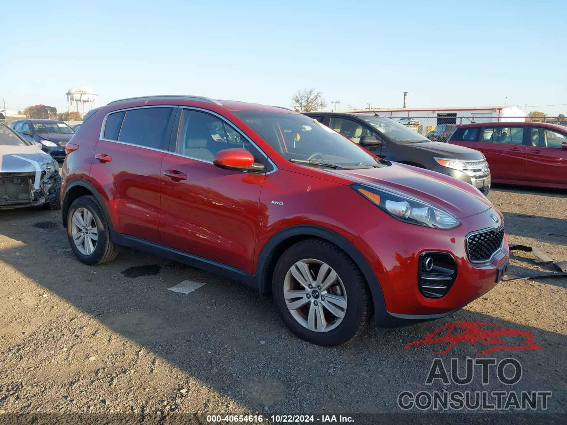 KIA SPORTAGE 2018 - KNDPMCAC2J7374311