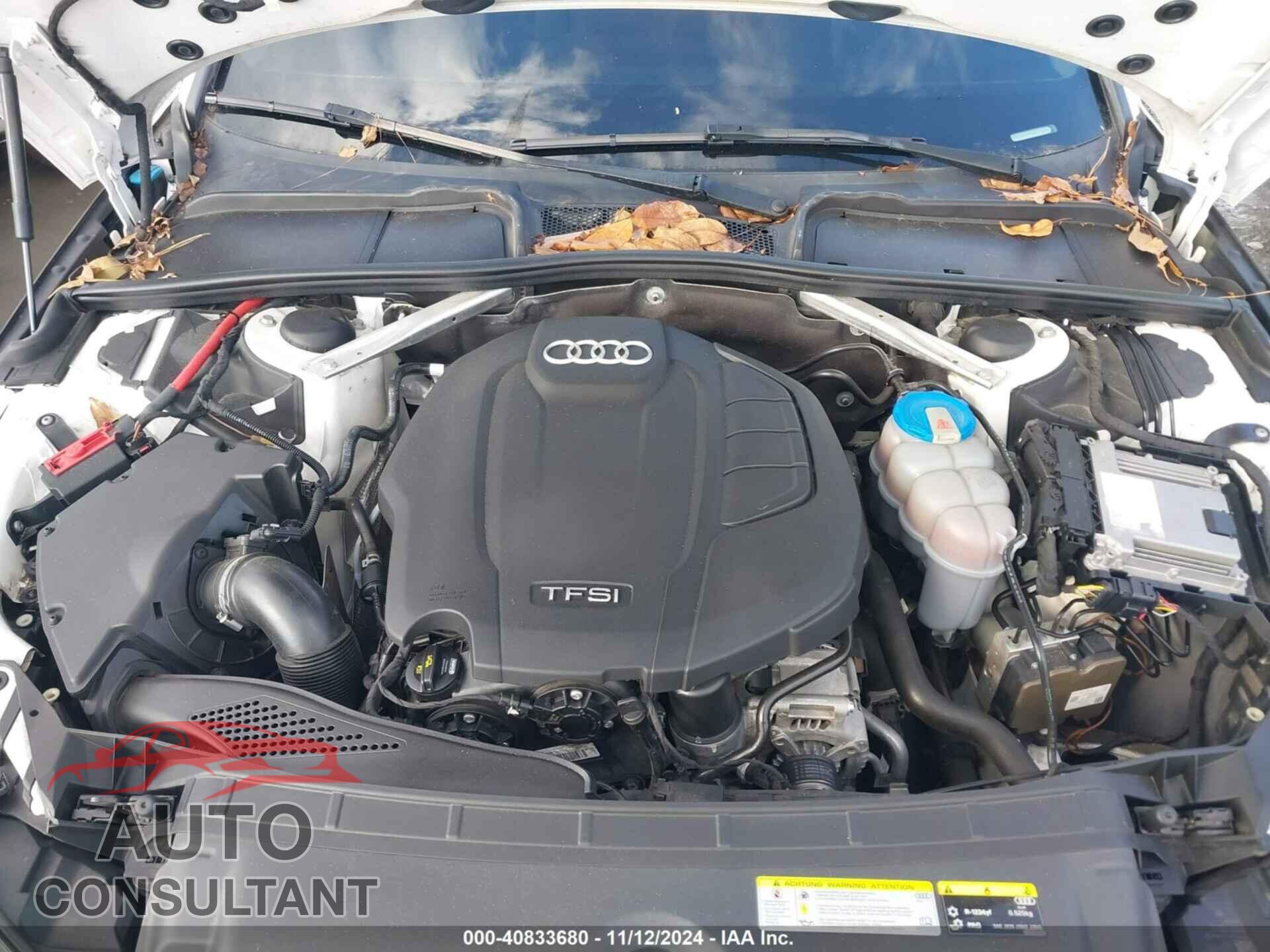 AUDI A4 2018 - WAULMAF41JA212898