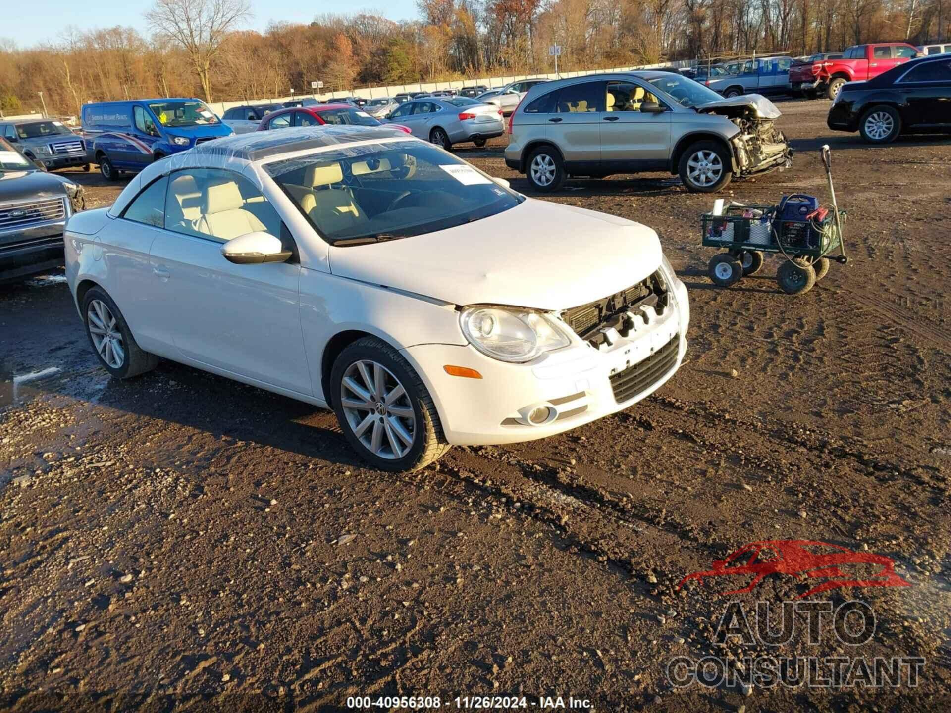 VOLKSWAGEN EOS 2009 - WVWBA71F49V020527