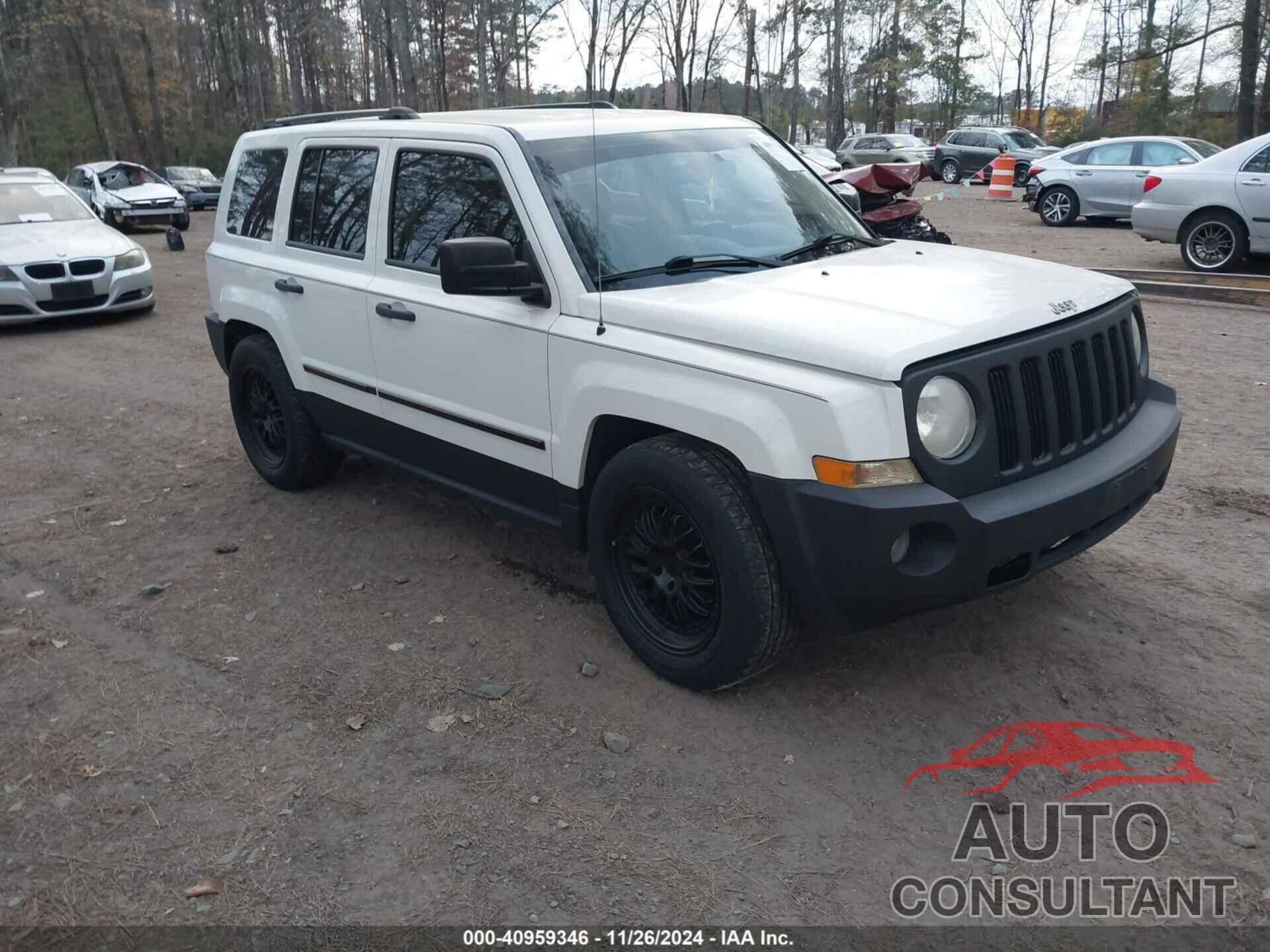 JEEP PATRIOT 2009 - 1J4FF48B39D105153