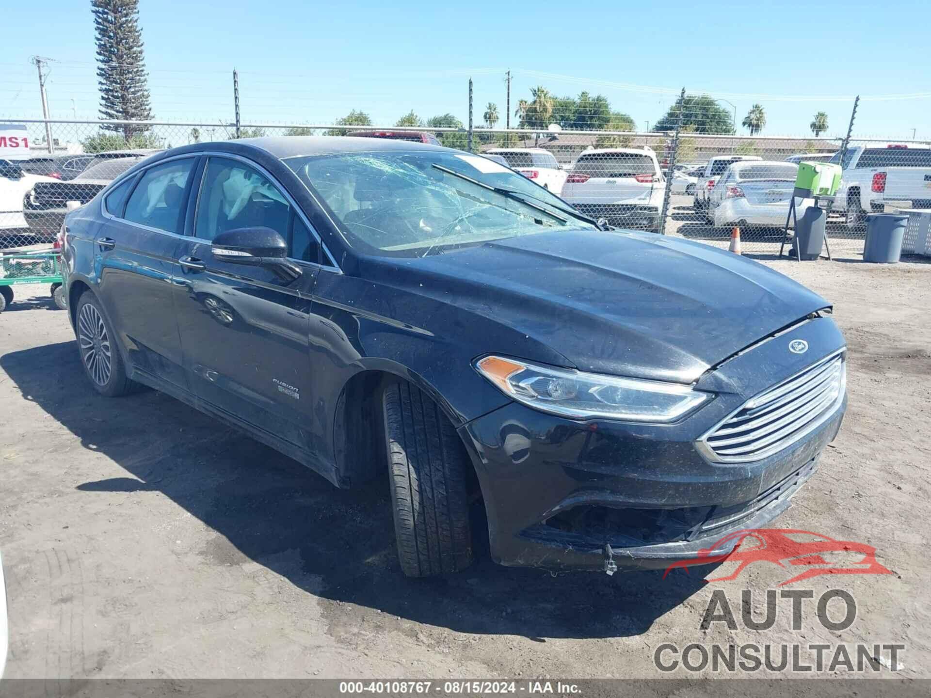 FORD FUSION ENERGI 2017 - 3FA6P0PU0HR380165