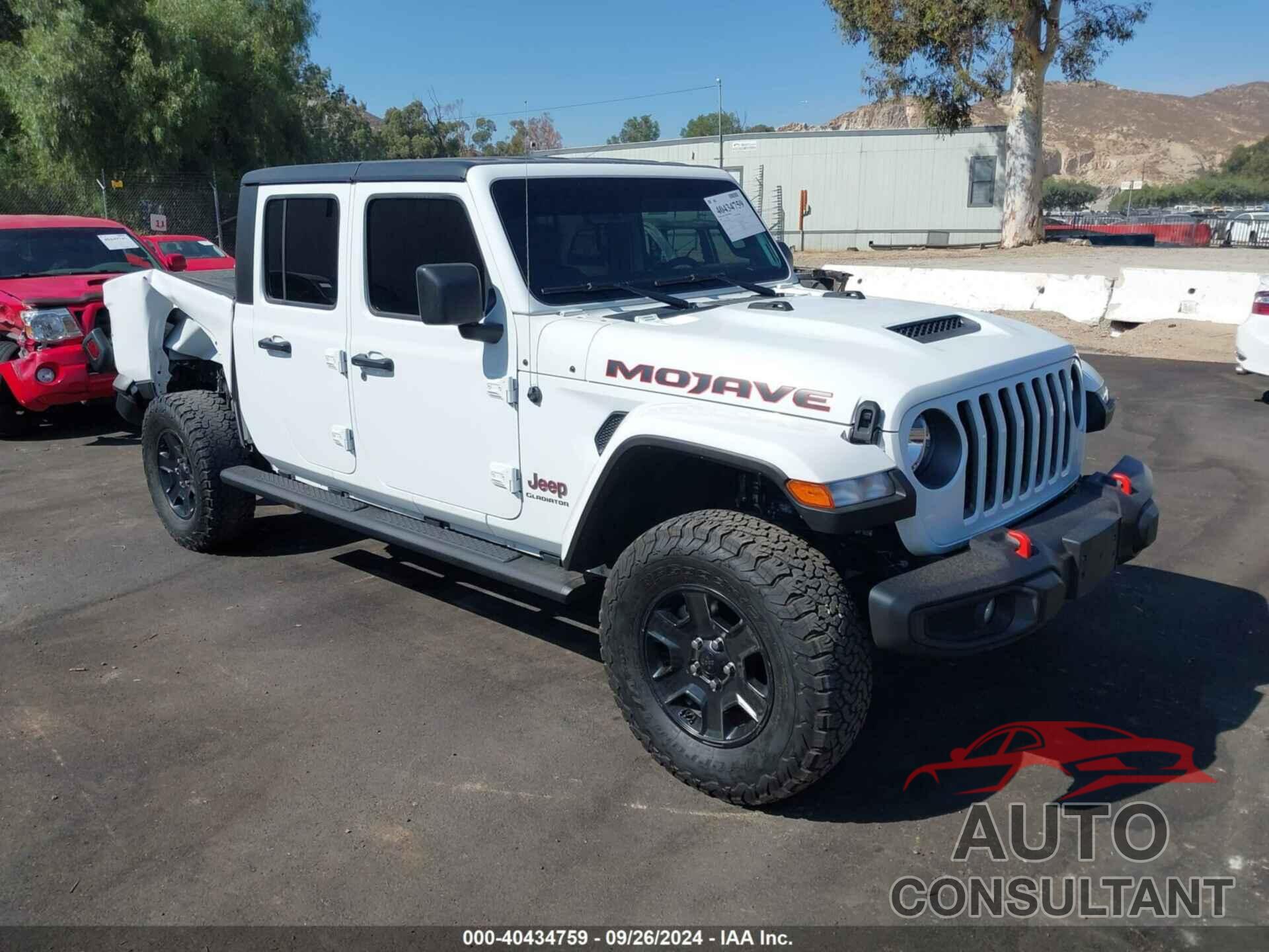 JEEP GLADIATOR 2022 - 1C6JJTEG1NL124672