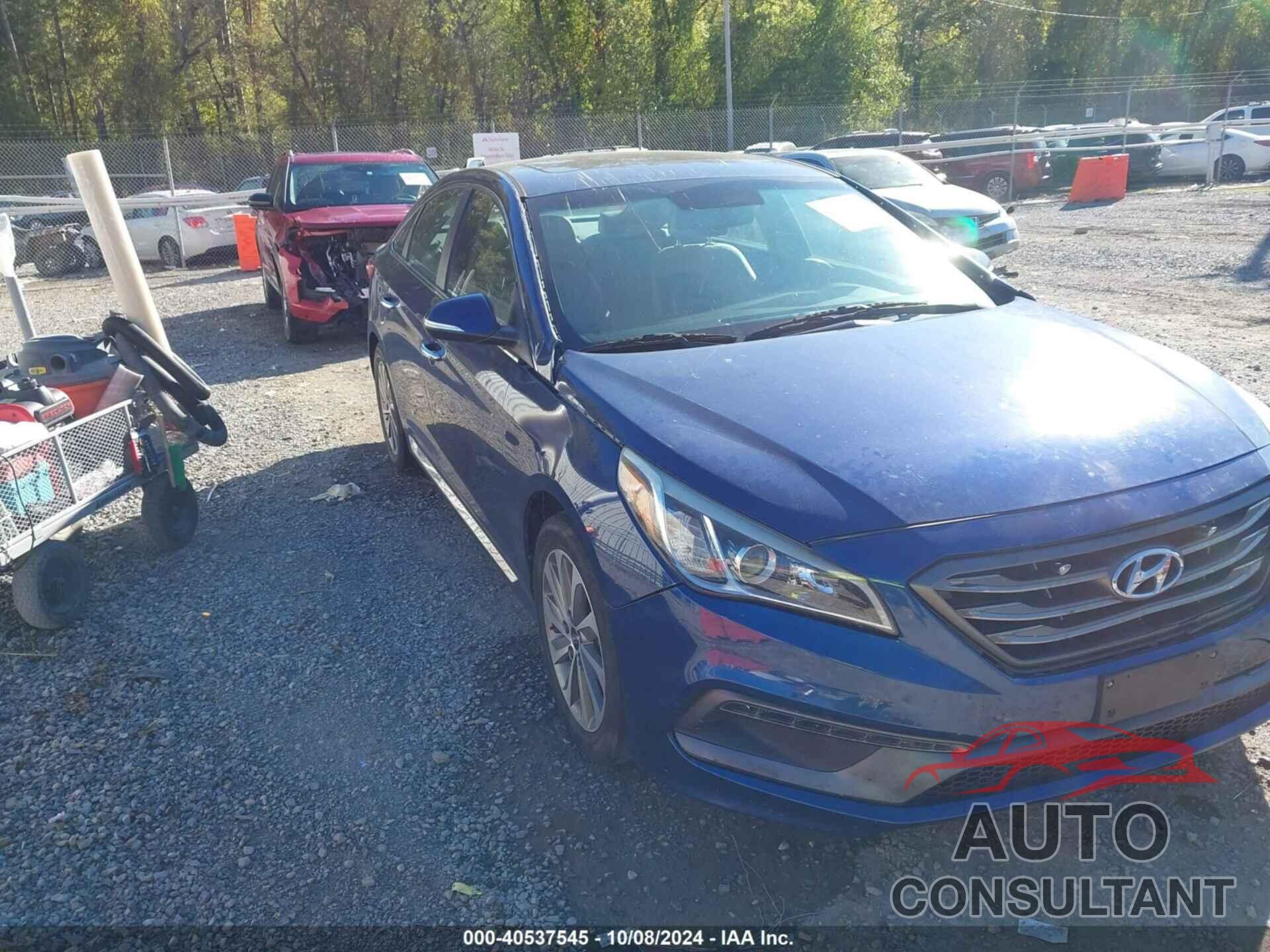 HYUNDAI SONATA 2017 - 5NPE34AFXHH448834