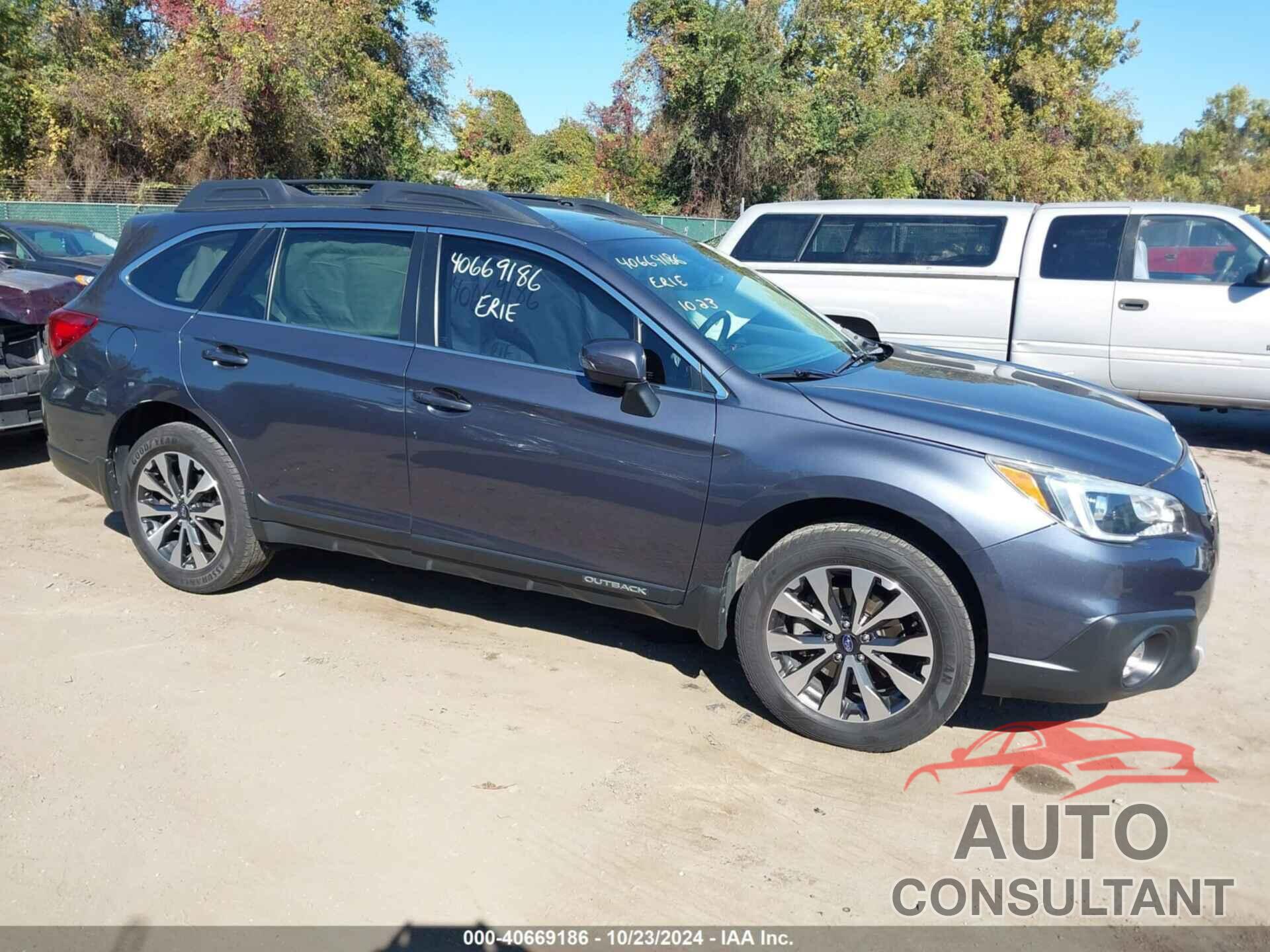 SUBARU OUTBACK 2017 - 4S4BSANC2H3277010