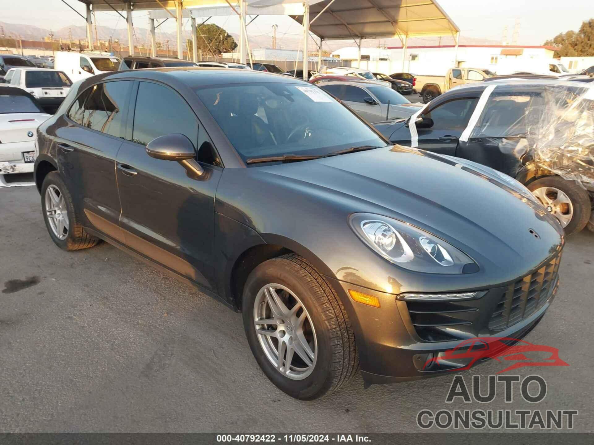 PORSCHE MACAN 2018 - WP1AA2A56JLB11786