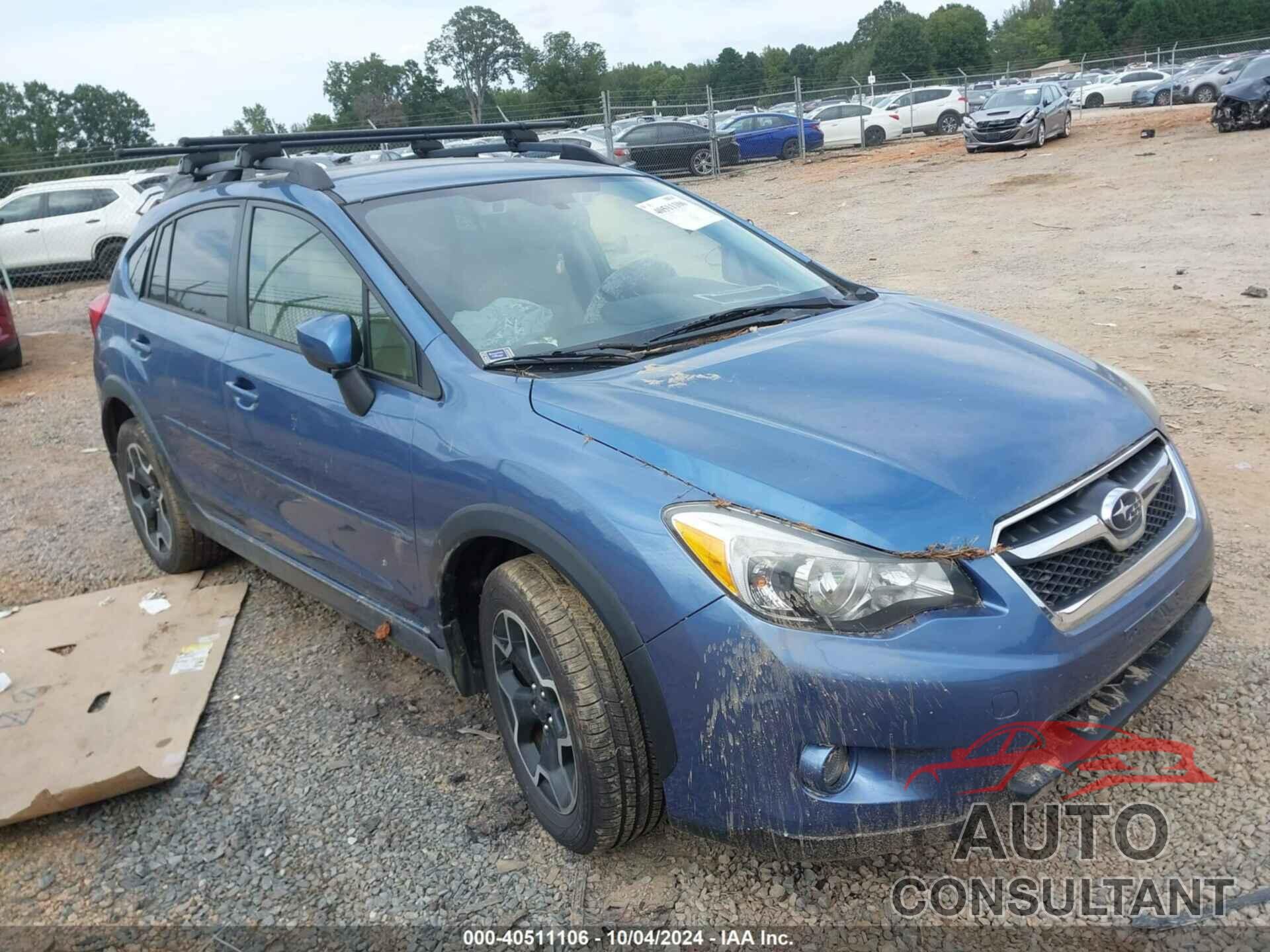 SUBARU XV CROSSTREK 2015 - JF2GPAFC1F8216372
